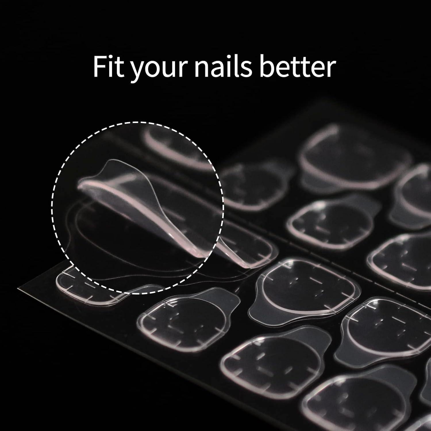 Pestañas Adhesivas Coolnail 480pcs Rosadas Impermeables