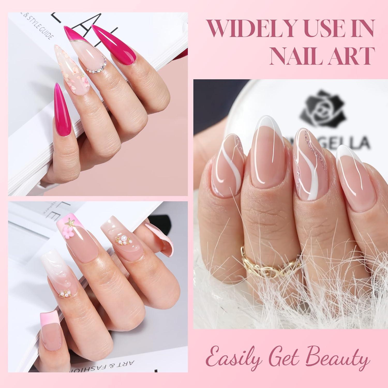 Pegamento Sólido para Uñas UNA GELLA 15g - Adhesivo Fuerte UV