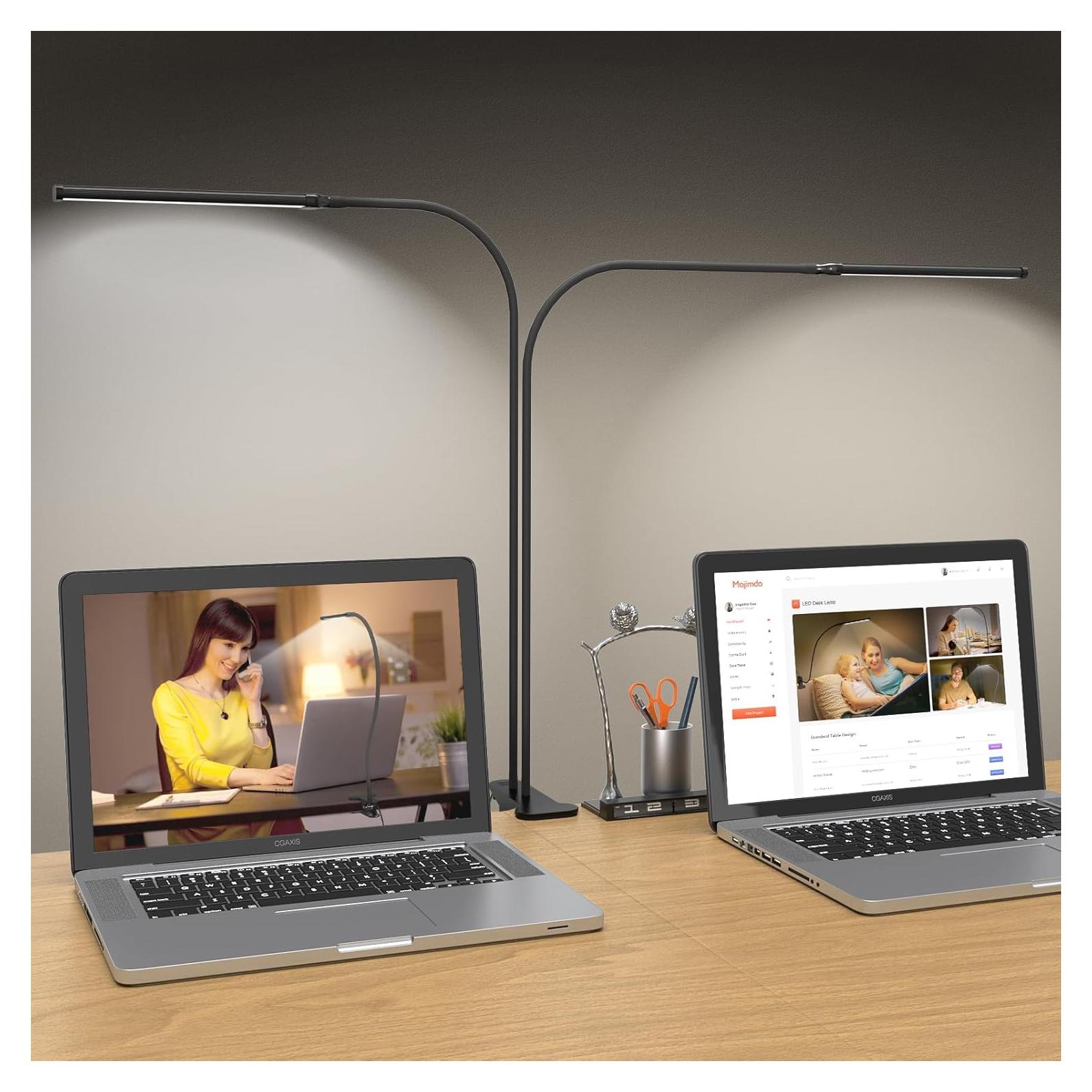 Lámpara de Escritorio LED Mojimdo 70 cm Regulable 3 Colores