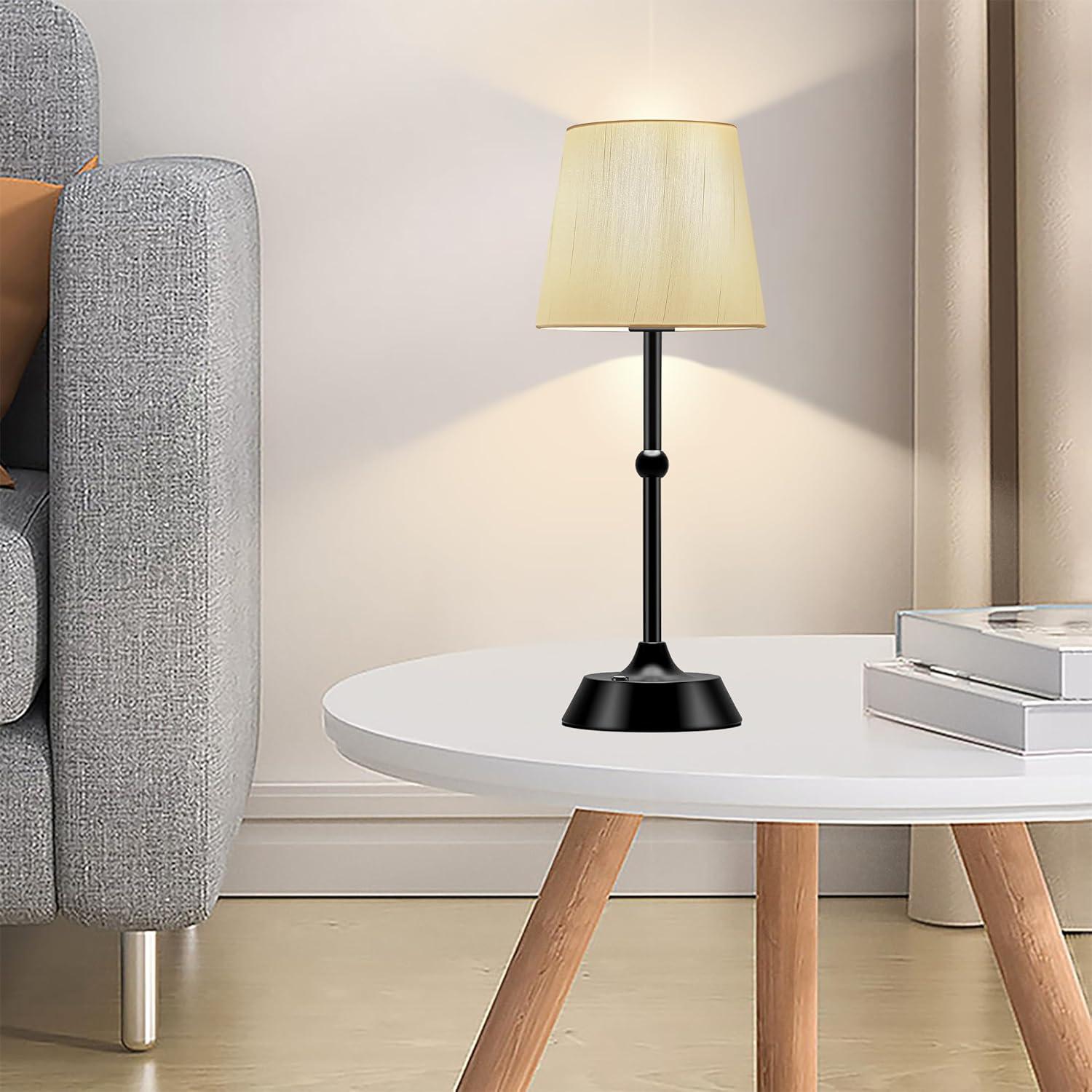 Lámpara de Mesa Inalámbrica LED SJL 6000mA Regulable 3000K