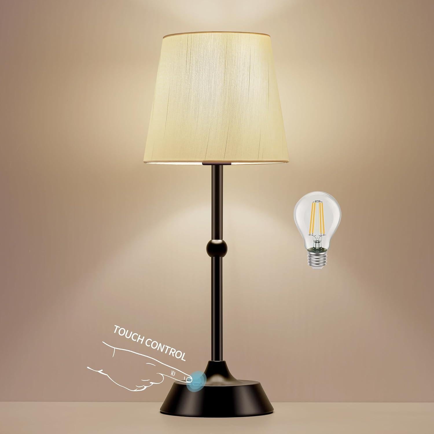 Lámpara de Mesa Inalámbrica LED SJL 6000mA Regulable 3000K