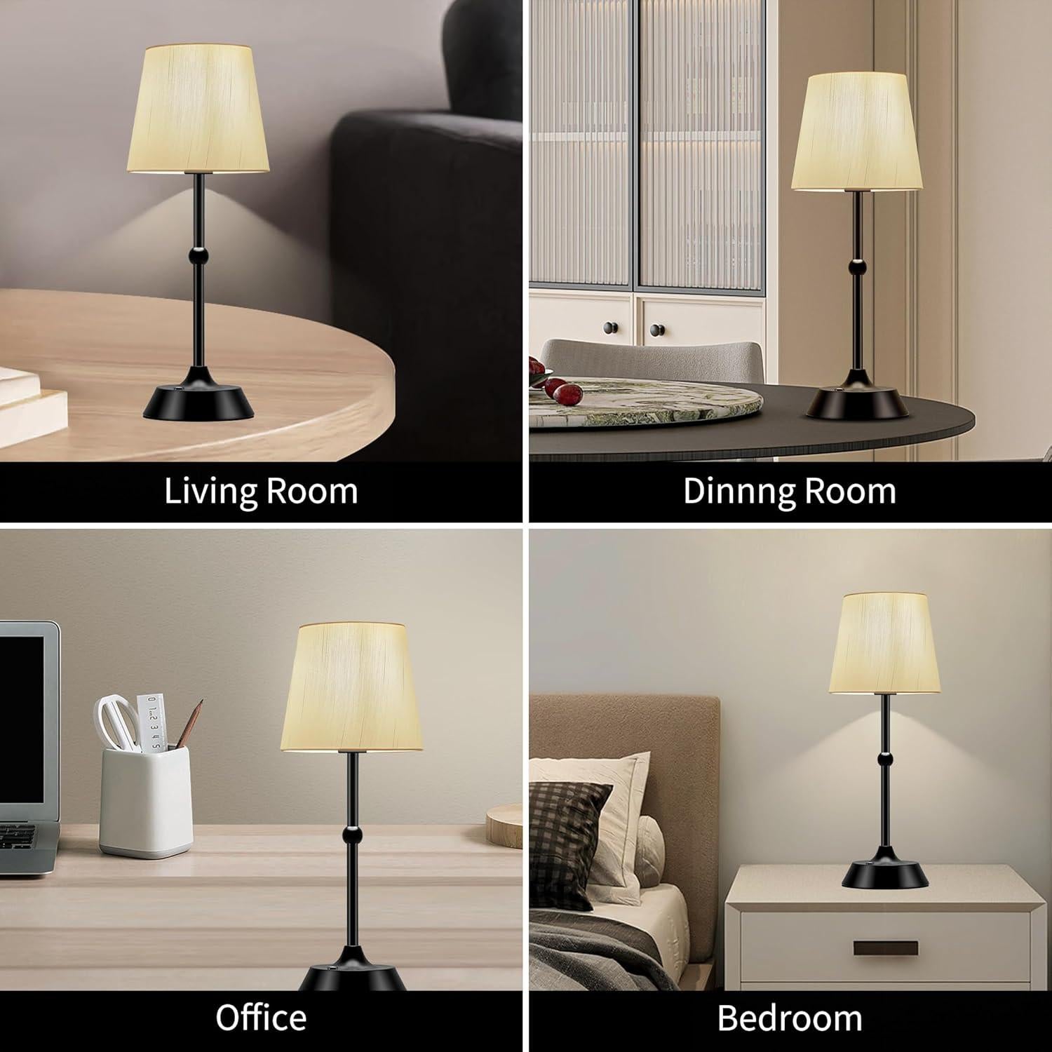 Lámpara de Mesa Inalámbrica LED SJL 6000mA Regulable 3000K