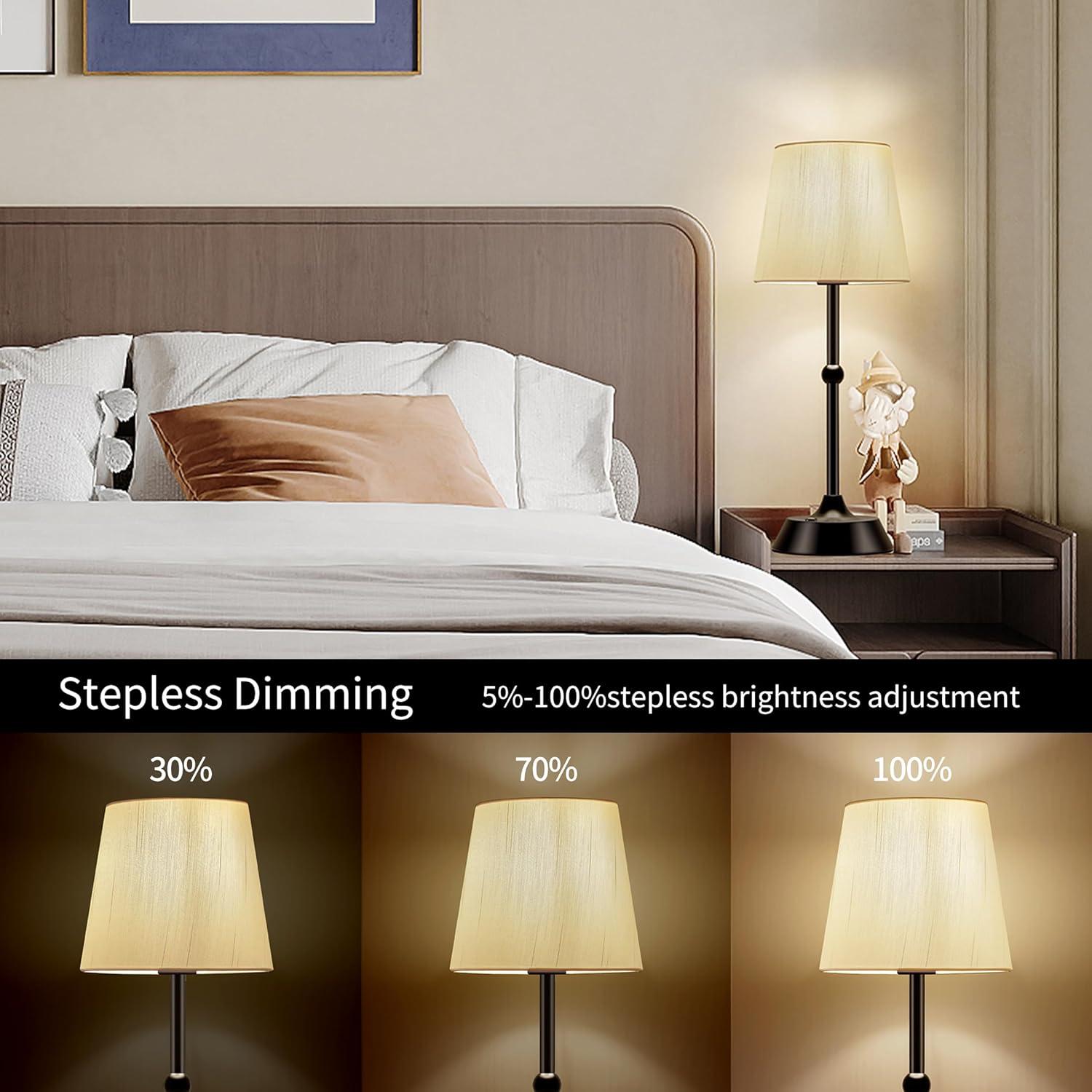 Lámpara de Mesa Inalámbrica LED SJL 6000mA Regulable 3000K