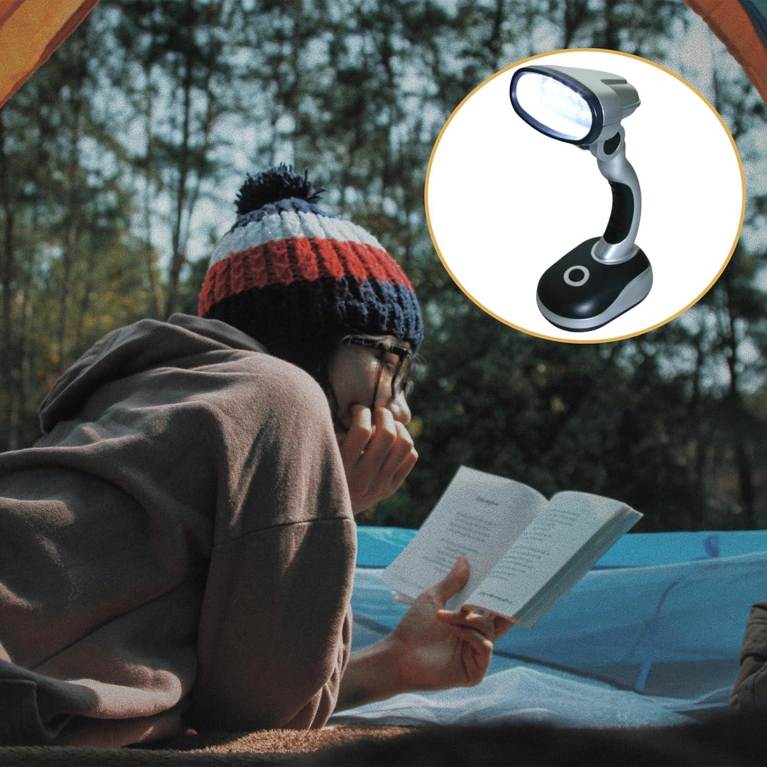 Lámpara de Escritorio LED Ragyzity 12 LEDs Portátil 2PCS