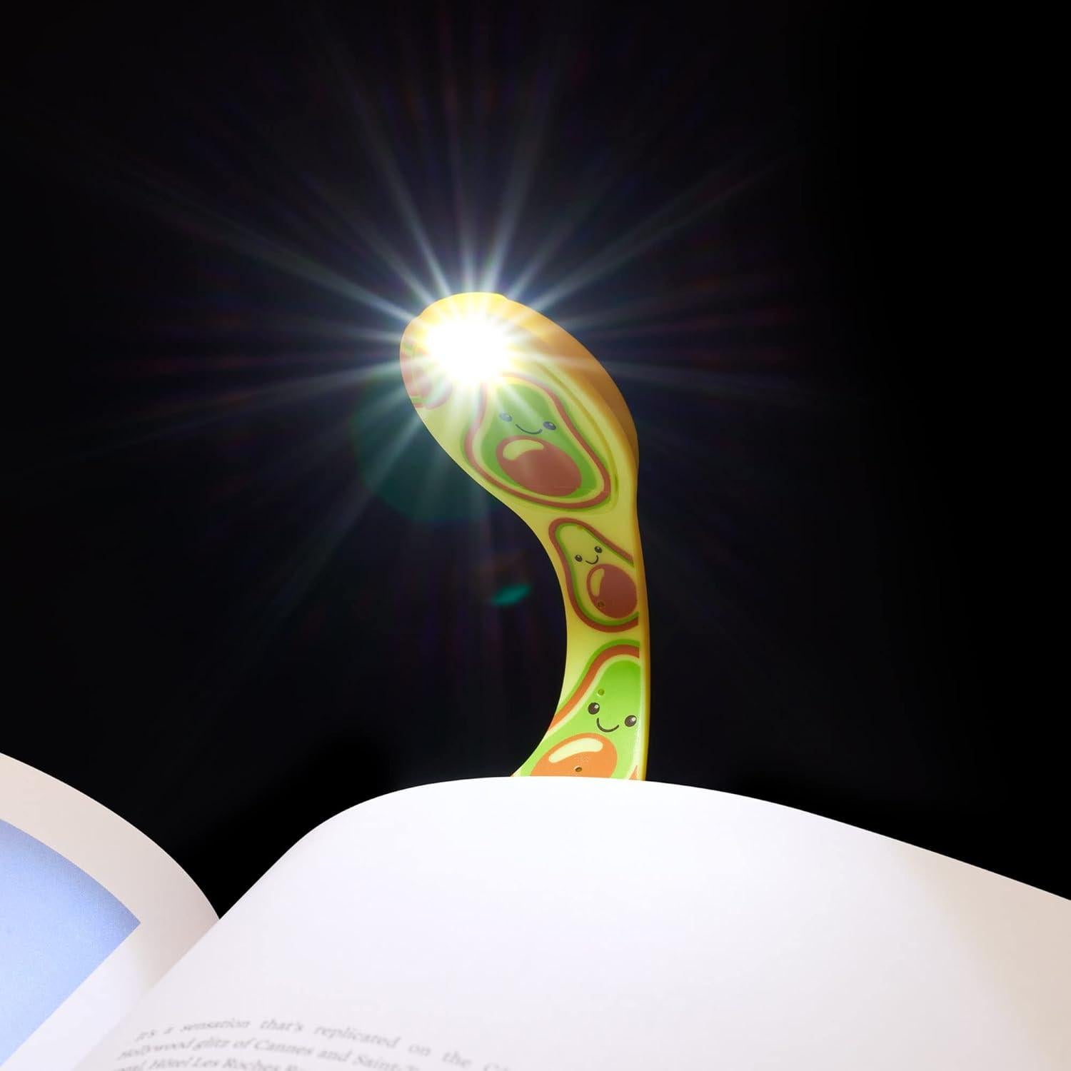 Flexilight Luz LED de Lectura 2-en-1 con Marcador - Regalos para Lectores