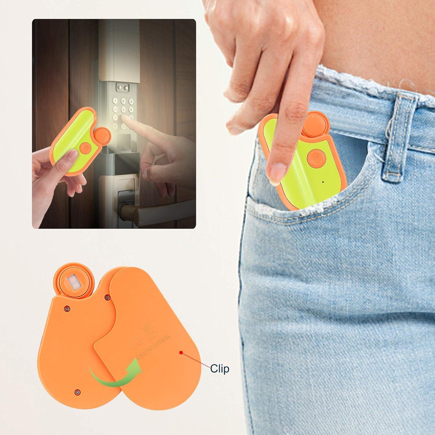 Luz de Lectura Recargable BIGMONAT LED Ámbar y Blanca