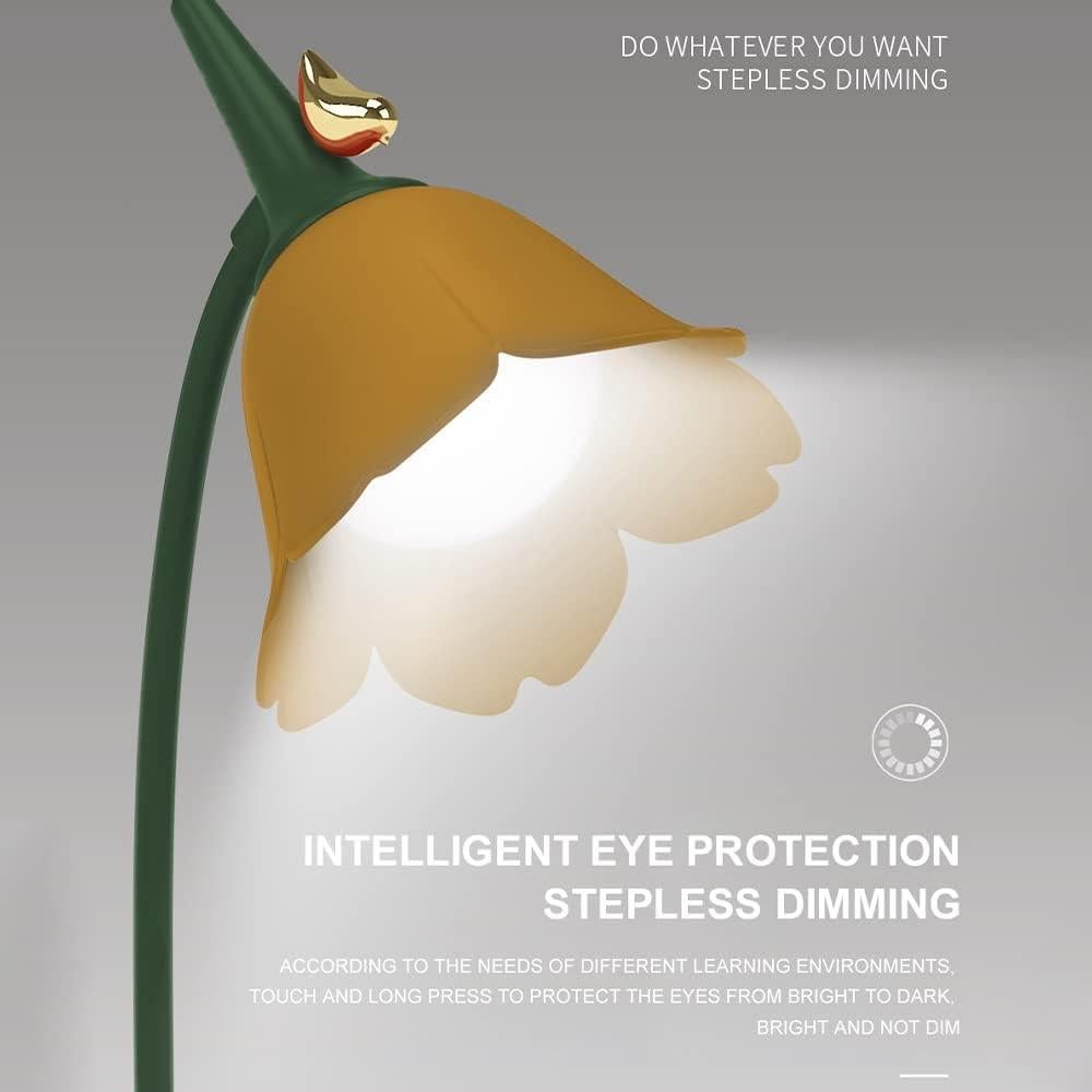 Lámpara de Escritorio LED MAGICKK con Clip, Recargable, Azul