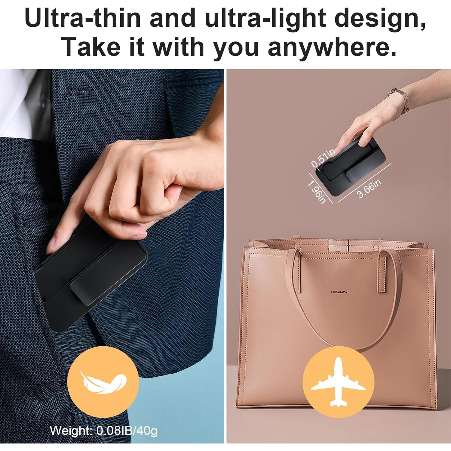 Lámpara de Lectura Recargable NEWZCLA 2 Pack Clip-On LED