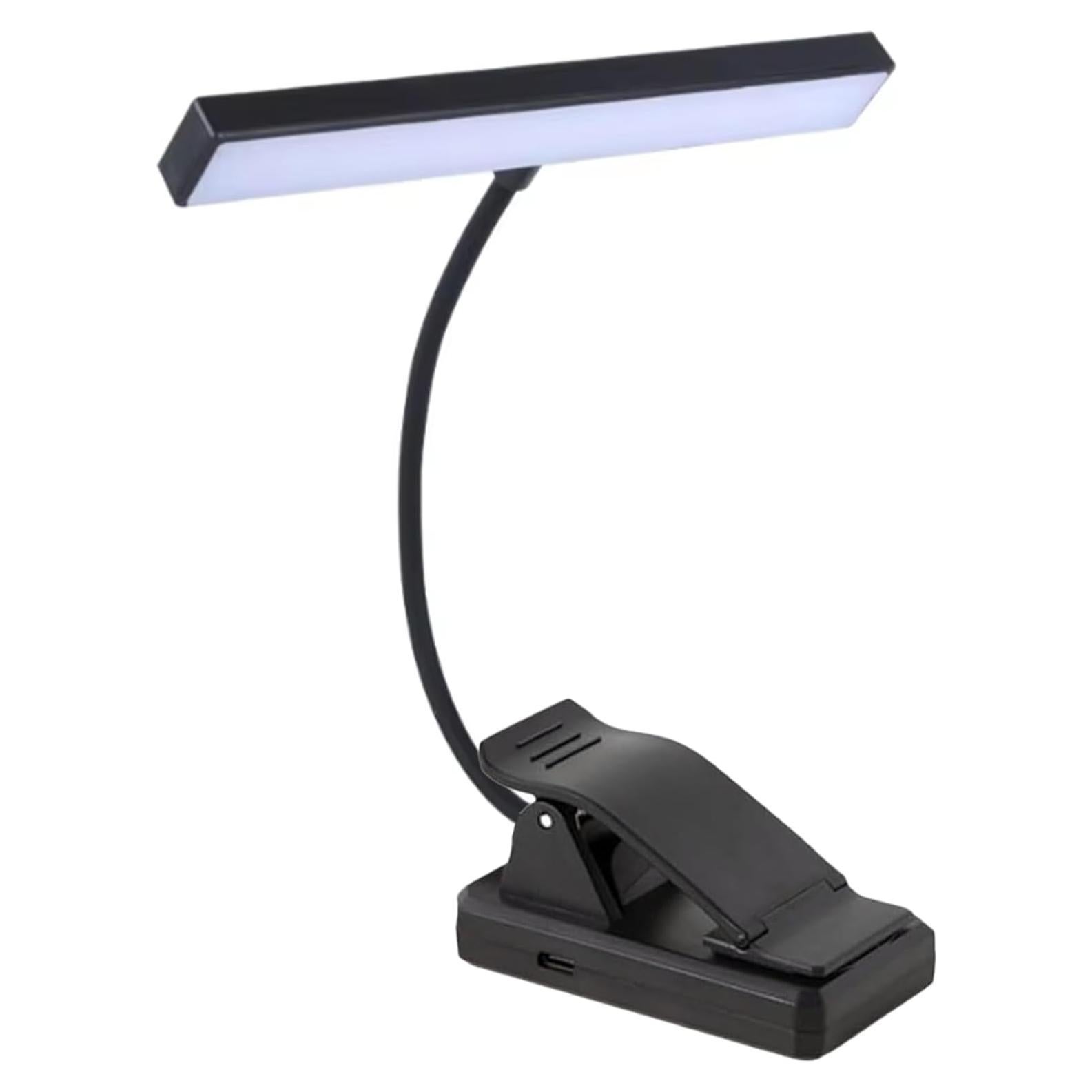 Luz de Atril Musical MSL2024 - Lámpara de Piano Recargable USB-C