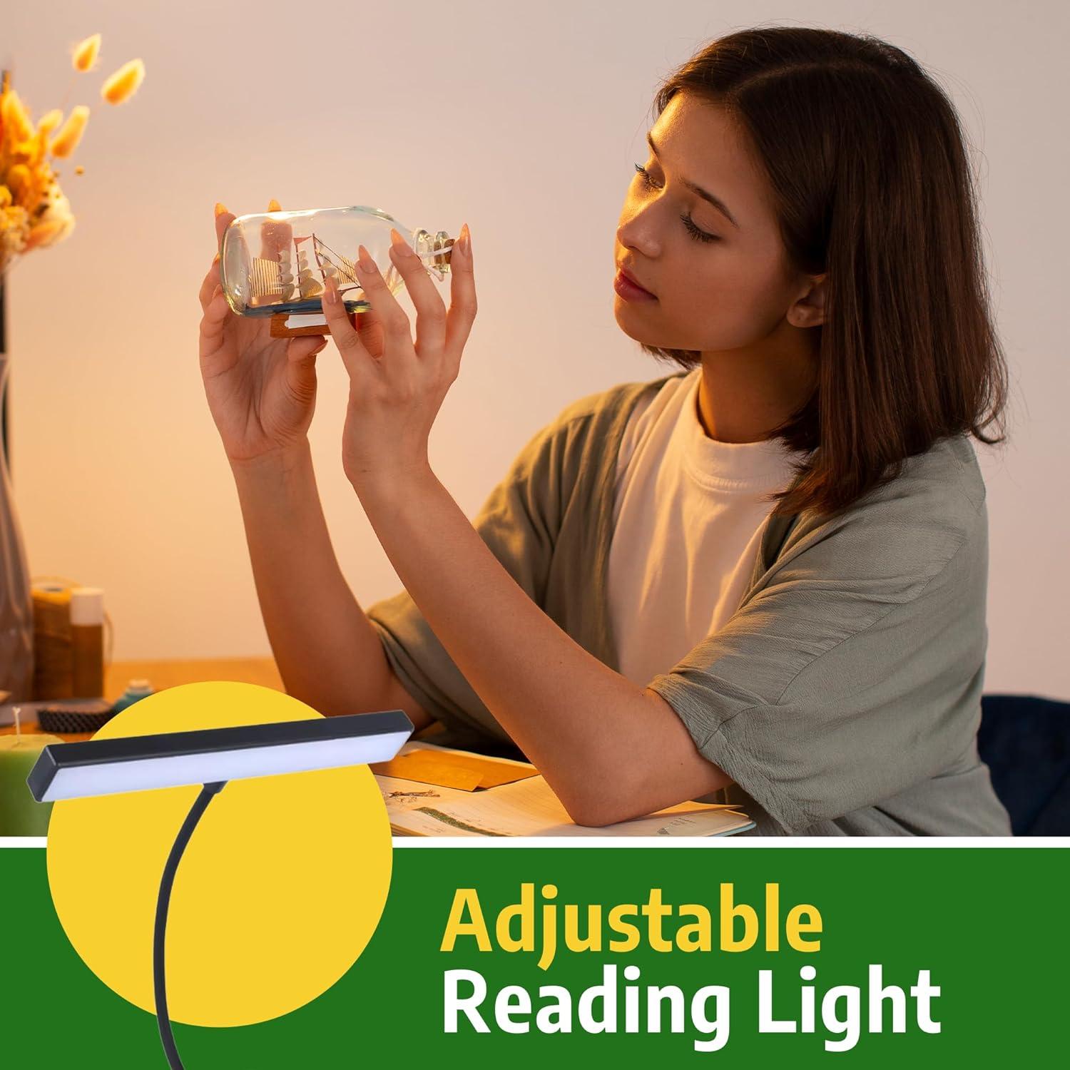 Luz de Atril Musical MSL2024 - Lámpara de Piano Recargable USB-C