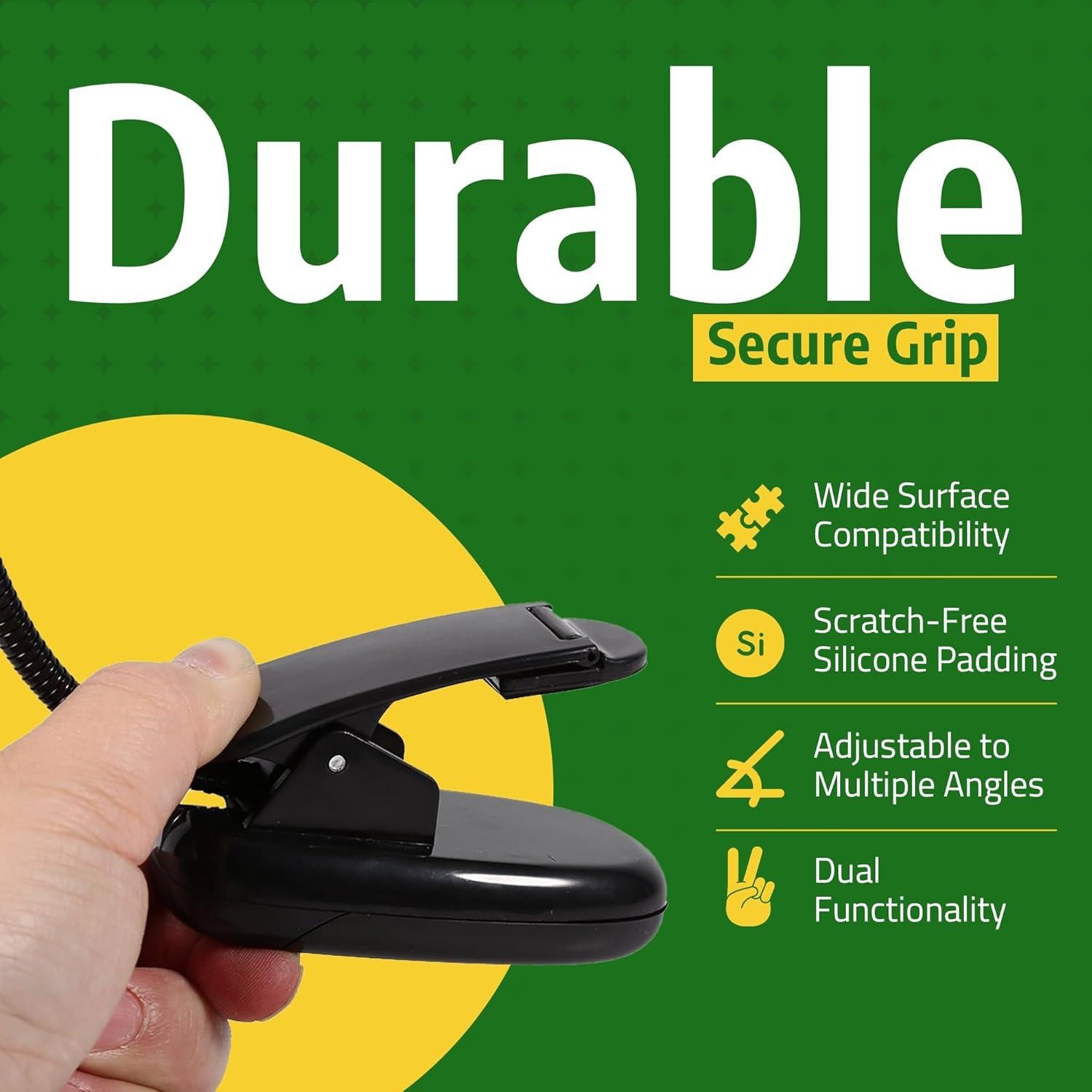 Luz de Atril Musical MSL2024 - Lámpara de Piano Recargable USB-C