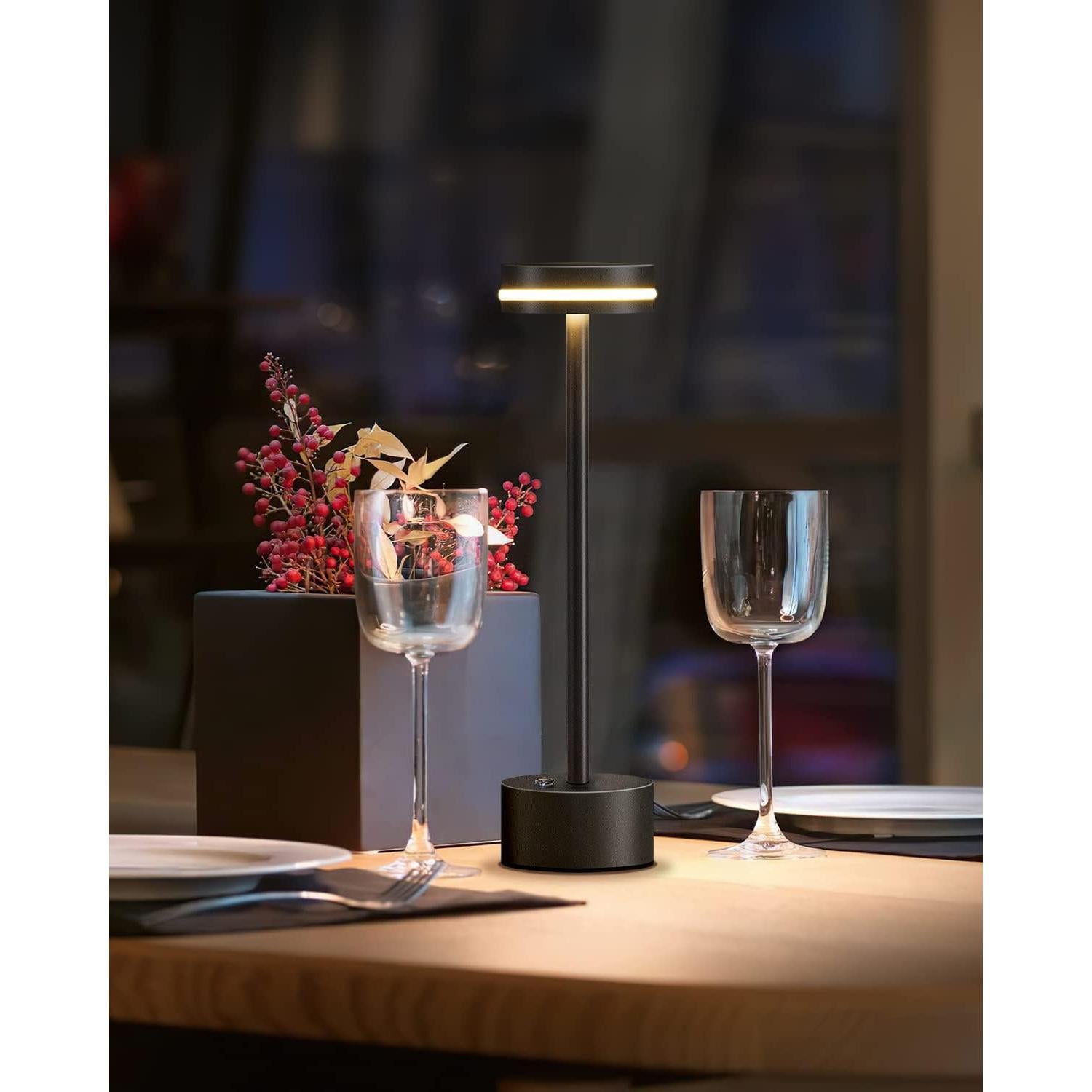 Juego de 2 Lámparas de Mesa Inalámbricas LED RH RUIVAST