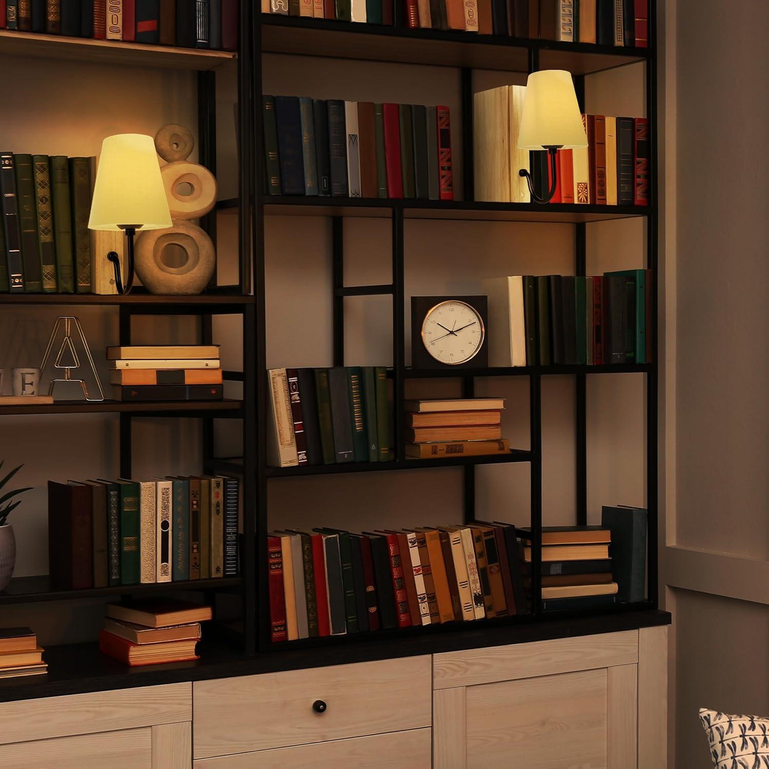 Lámpara de Estante AELS con Bombilla LED y Control Táctil