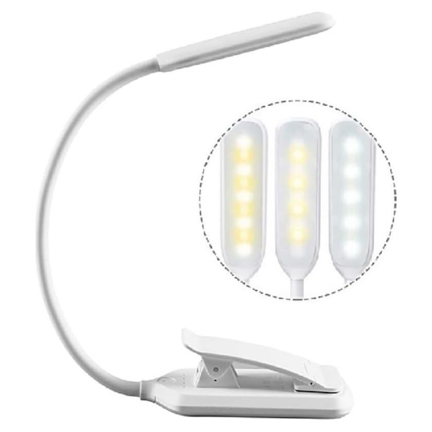 Luz de Lectura LED SZYQ BZ09-W Recargable USB 3 Modos