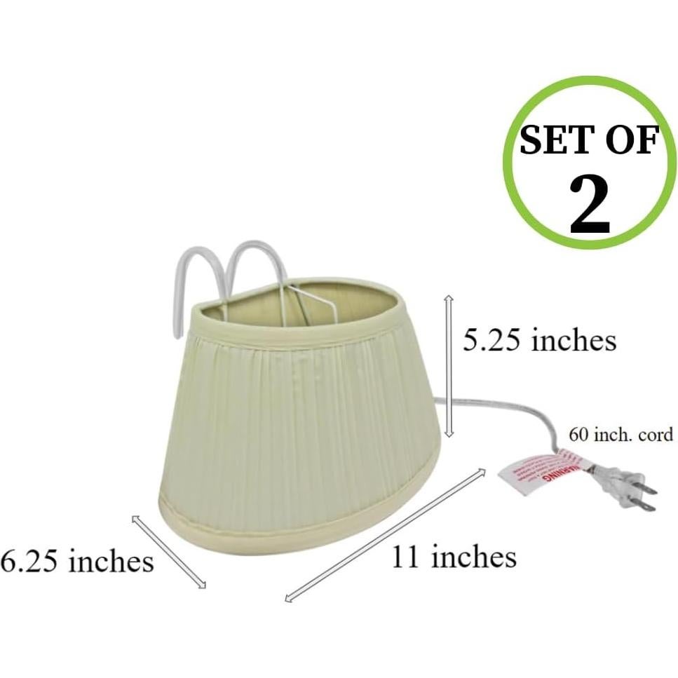 Lámpara de Lectura para Cabecero Evelots - Paquete de 2