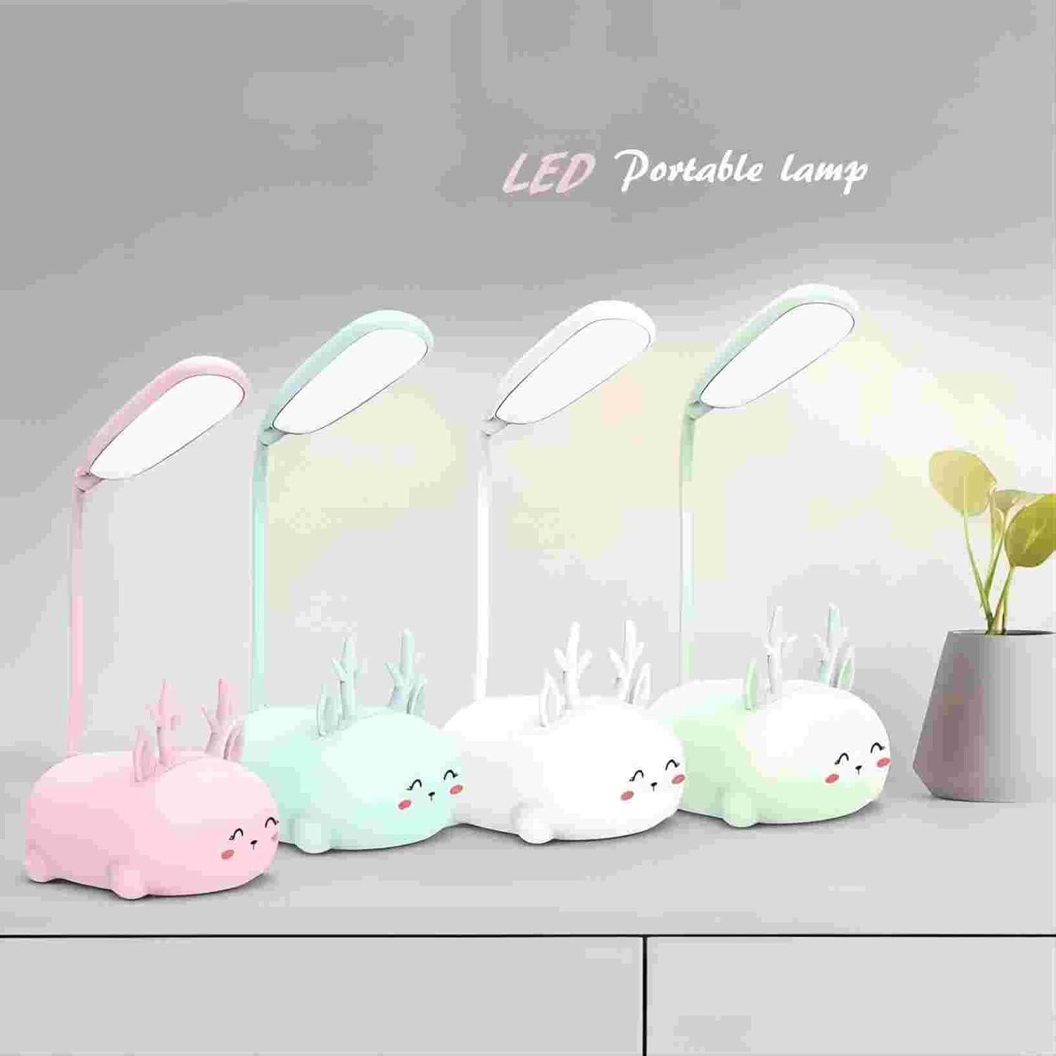 Lámpara de Escritorio LED Yinhamnl Ciervo B Azul Flexible