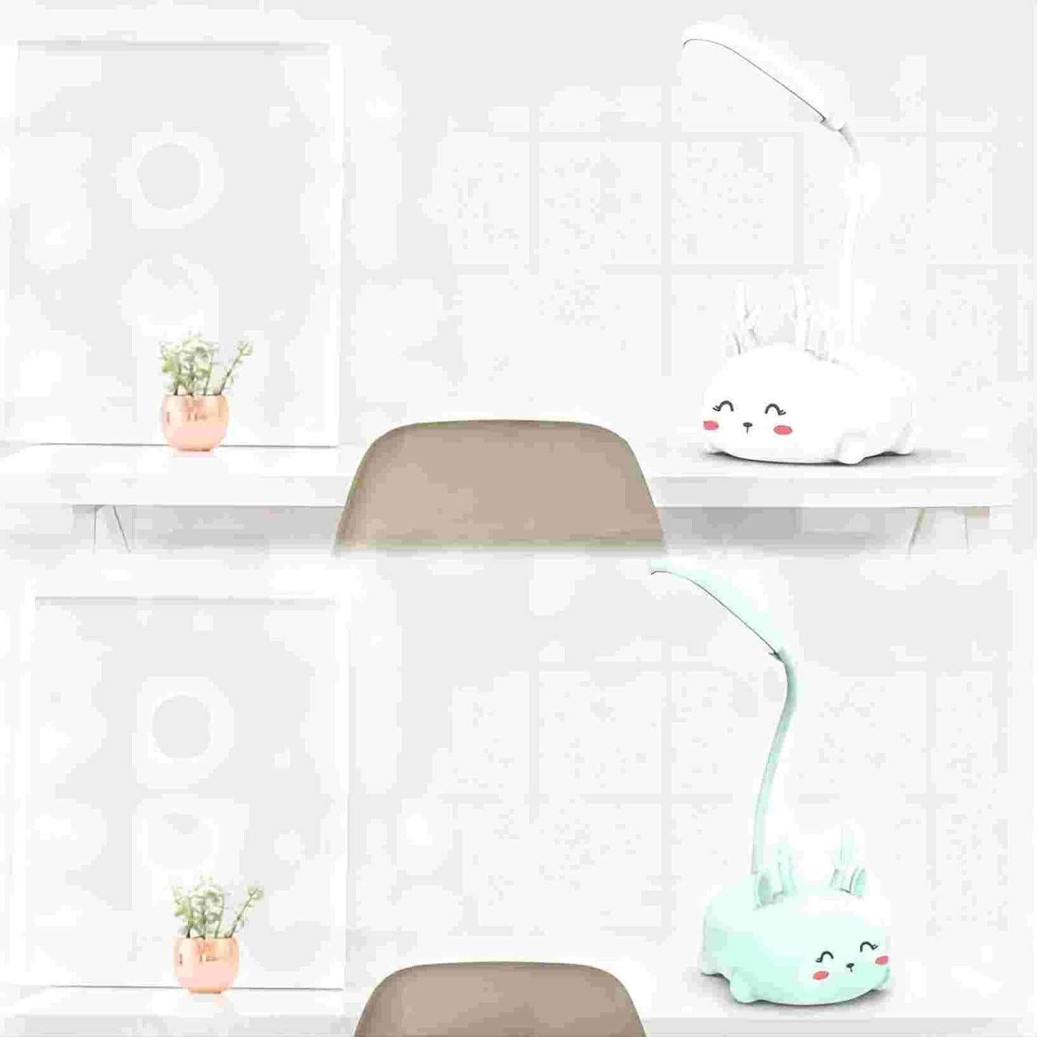 Lámpara de Escritorio LED Yinhamnl Ciervo B Azul Flexible