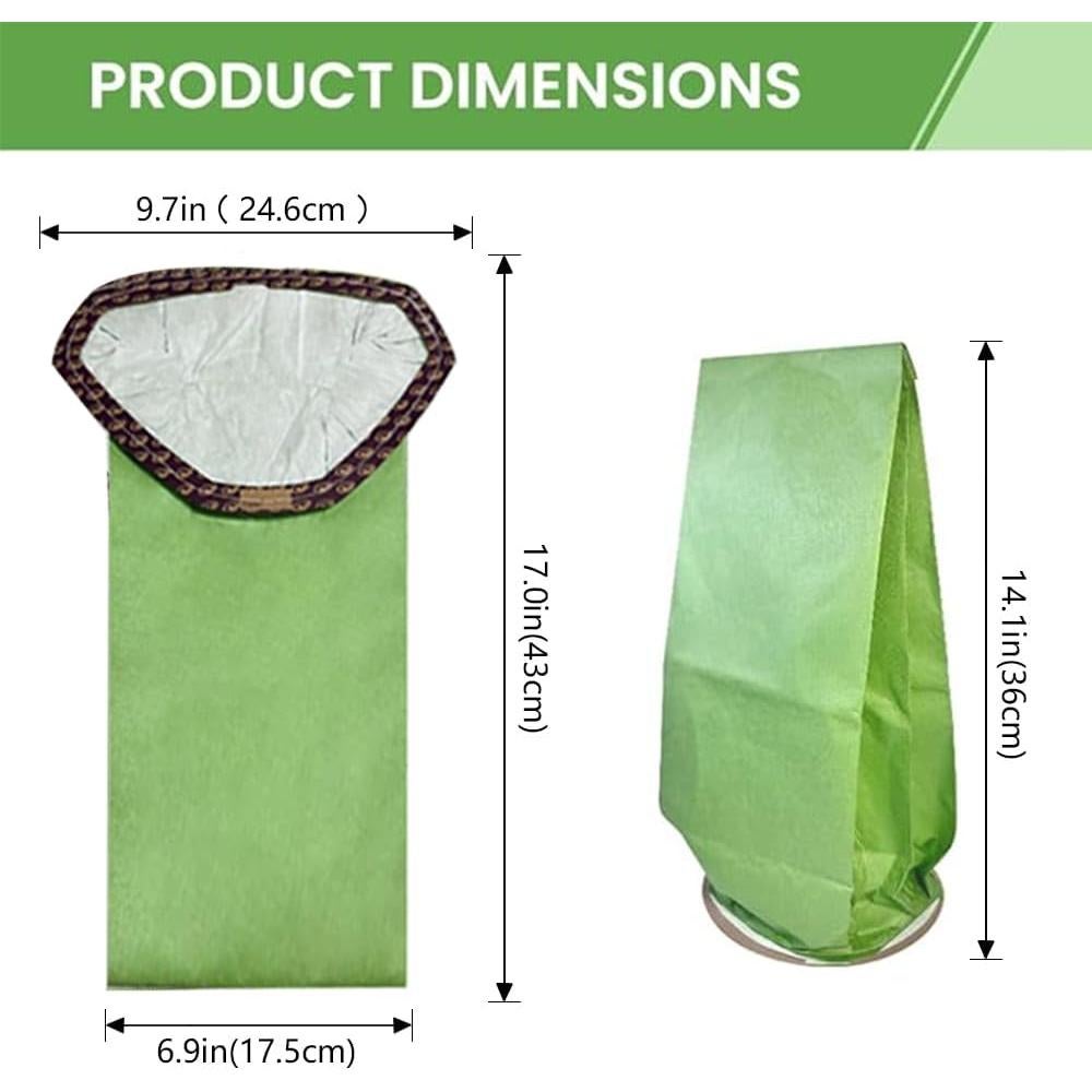 20 Bolsas de Vacío PureSturdy 10 QT Reemplazo ProTeam 107313