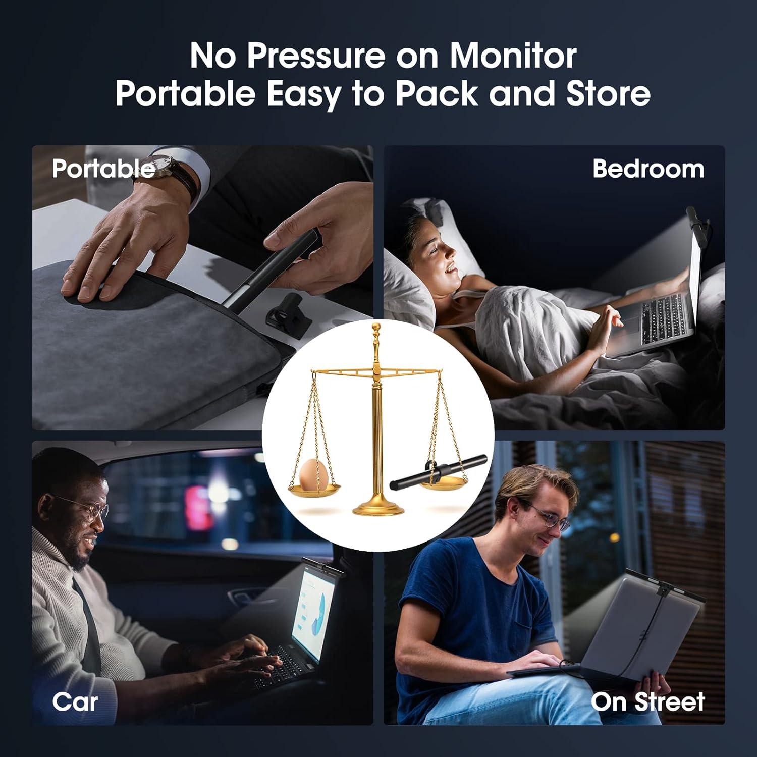 Barra de Luz para Monitor OOWOLF 33cm LED CRI>95 Ajustable