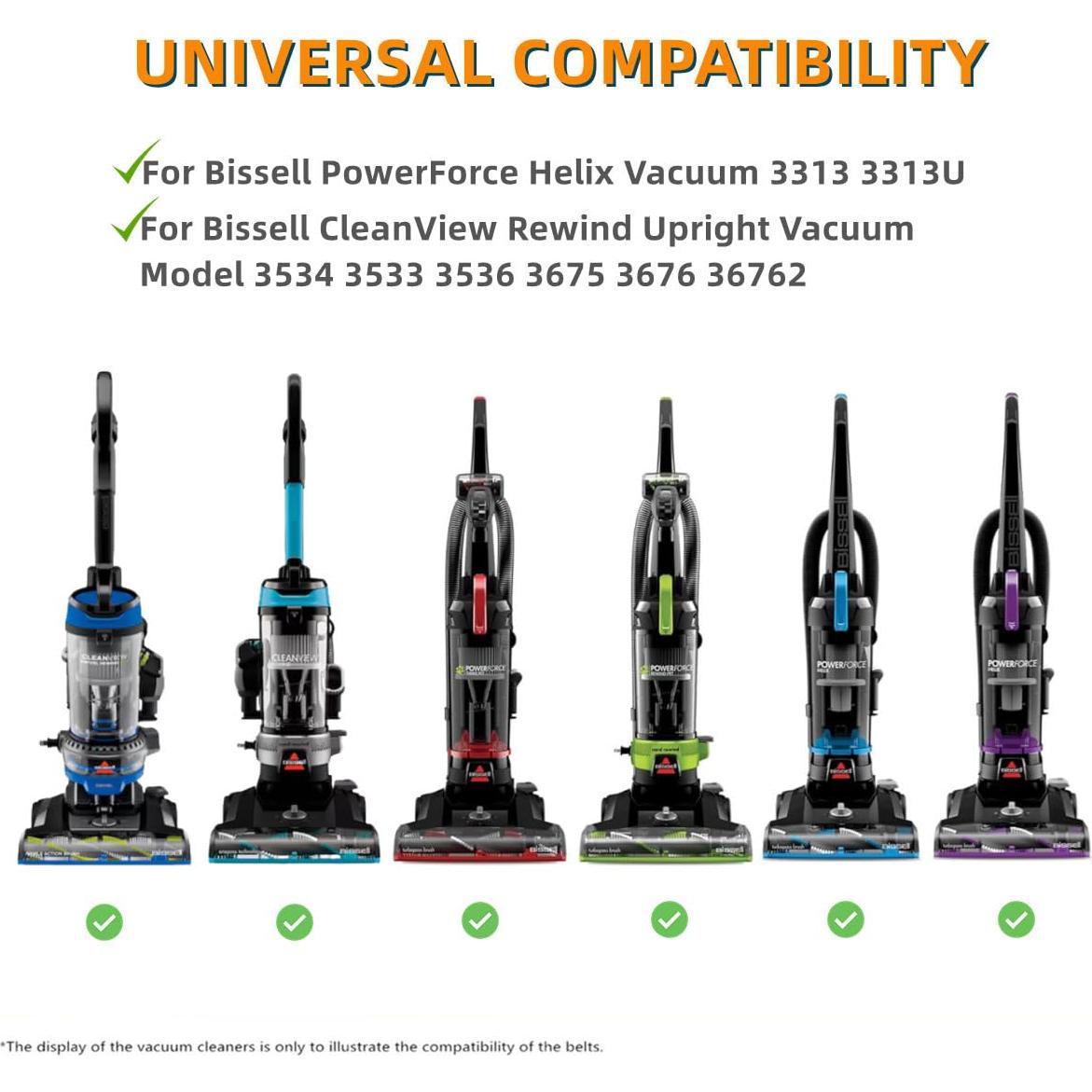 Reemplazo Correa y Rodillo de Cepillo Bissell PowerForce 3313