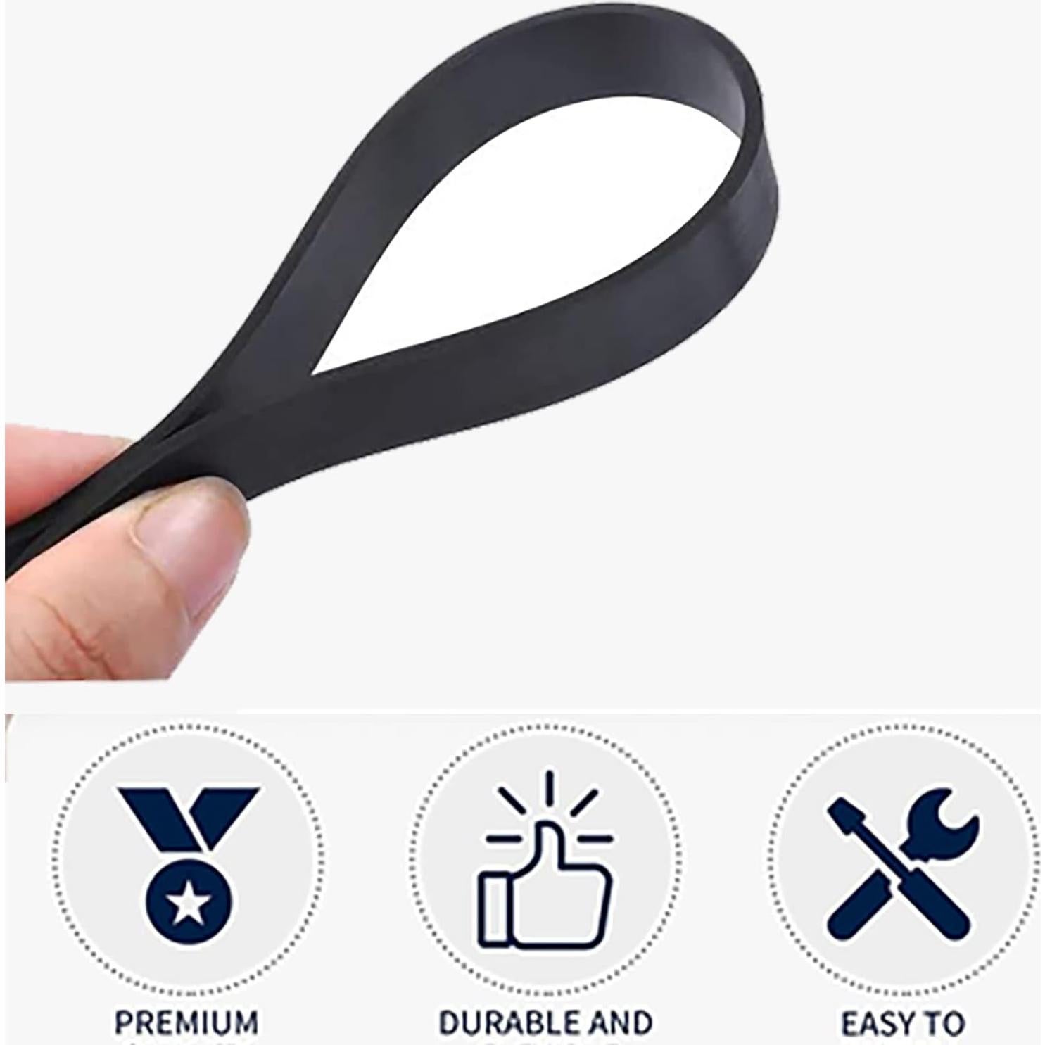 Cinturones de Vacío Bissell 2910, 2 Piezas, Goma Premium