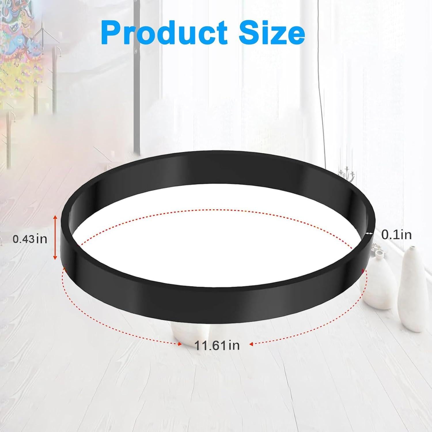 Cinturones de Vacío Bissell 2910, 2 Piezas, Goma Premium