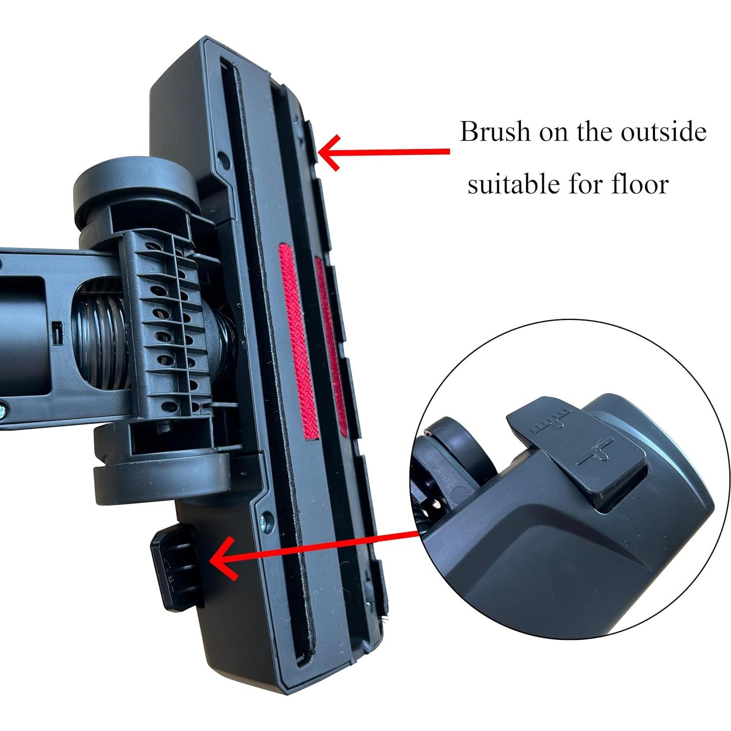 Cabezal de Cepillo Universal ZANVACUE 32mm para Aspiradora