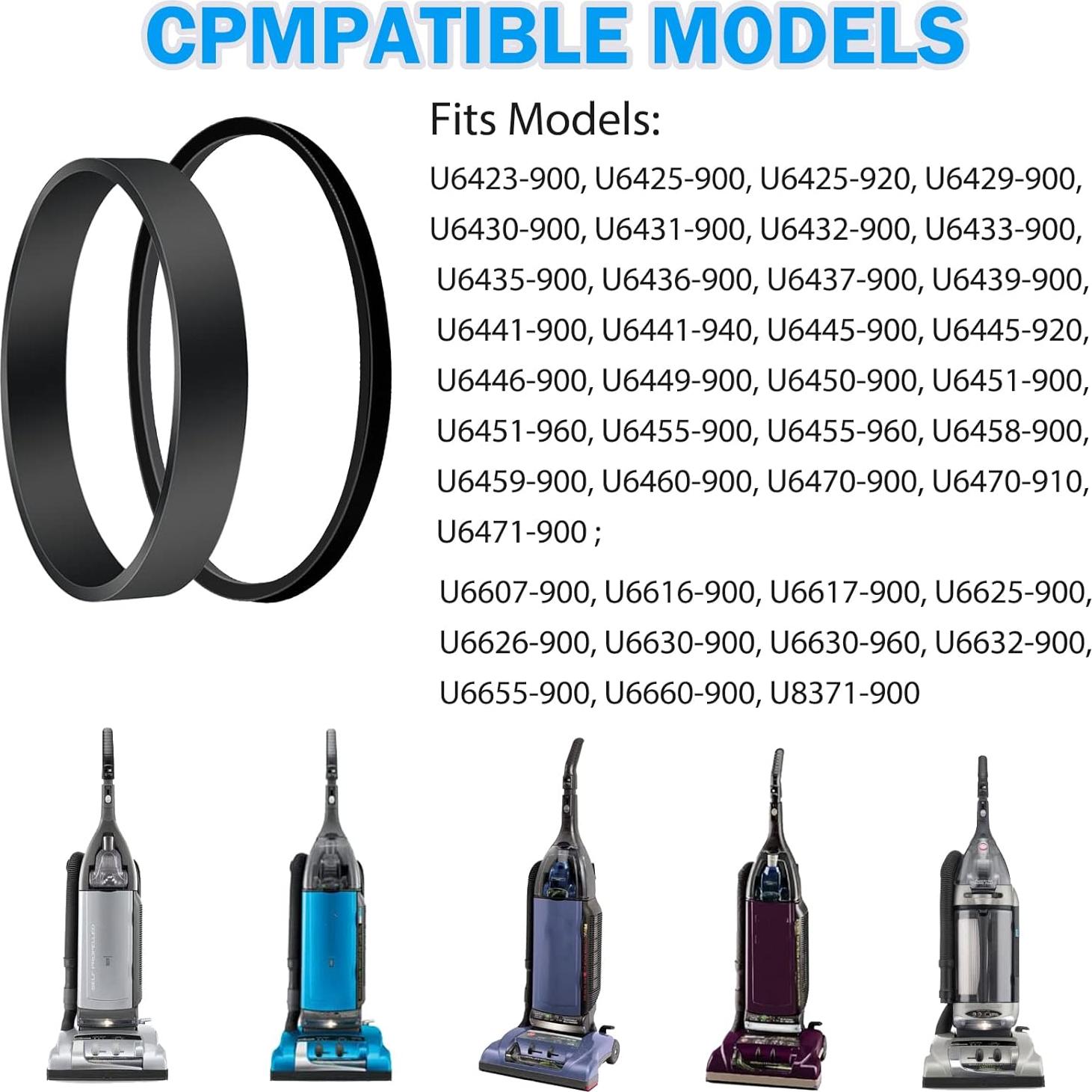 Correas de Reemplazo para Aspiradora Hoover Windtunnel 38528034/38528035