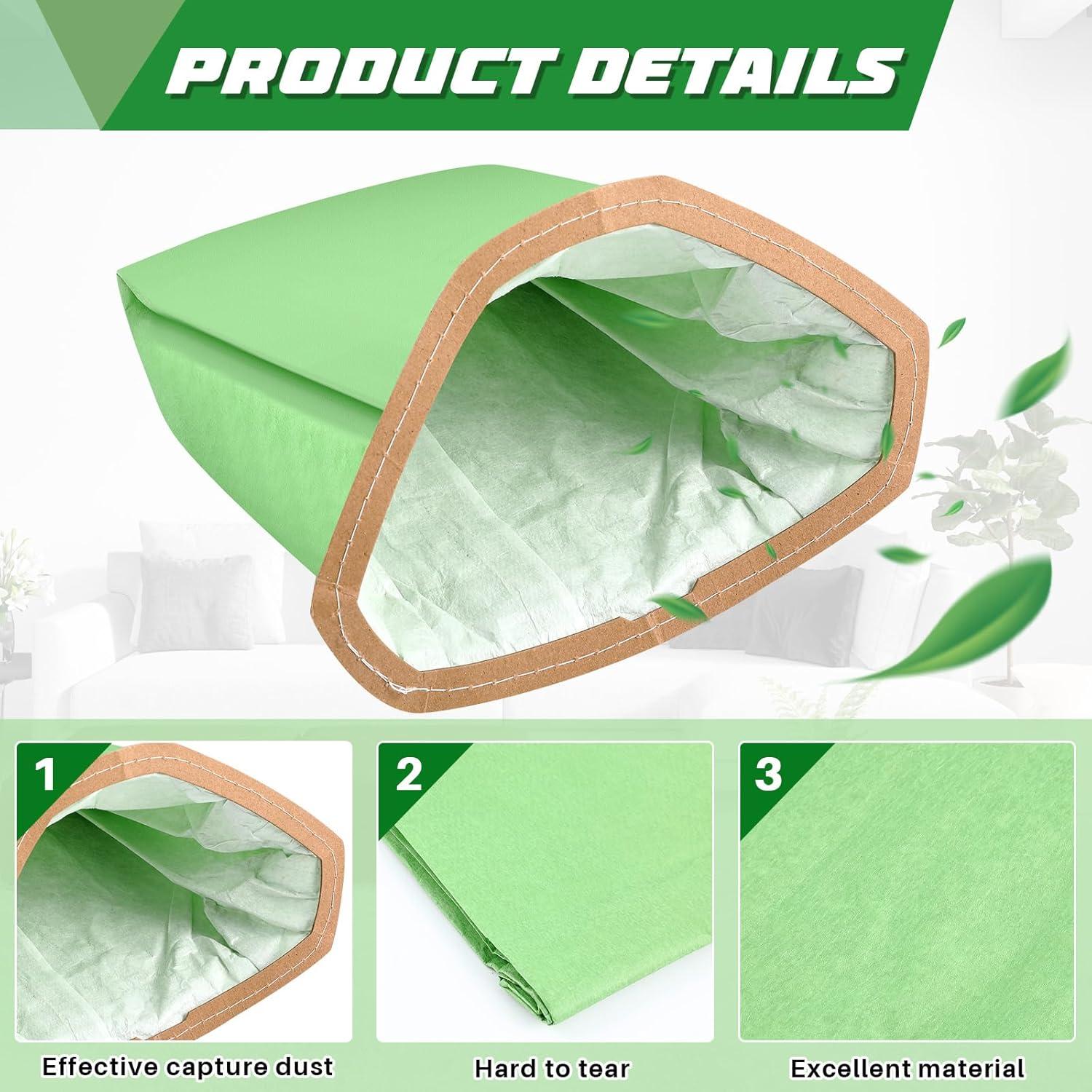 30 Micro Filtros para Aspiradora Therwen Compatible ProTeam 107314