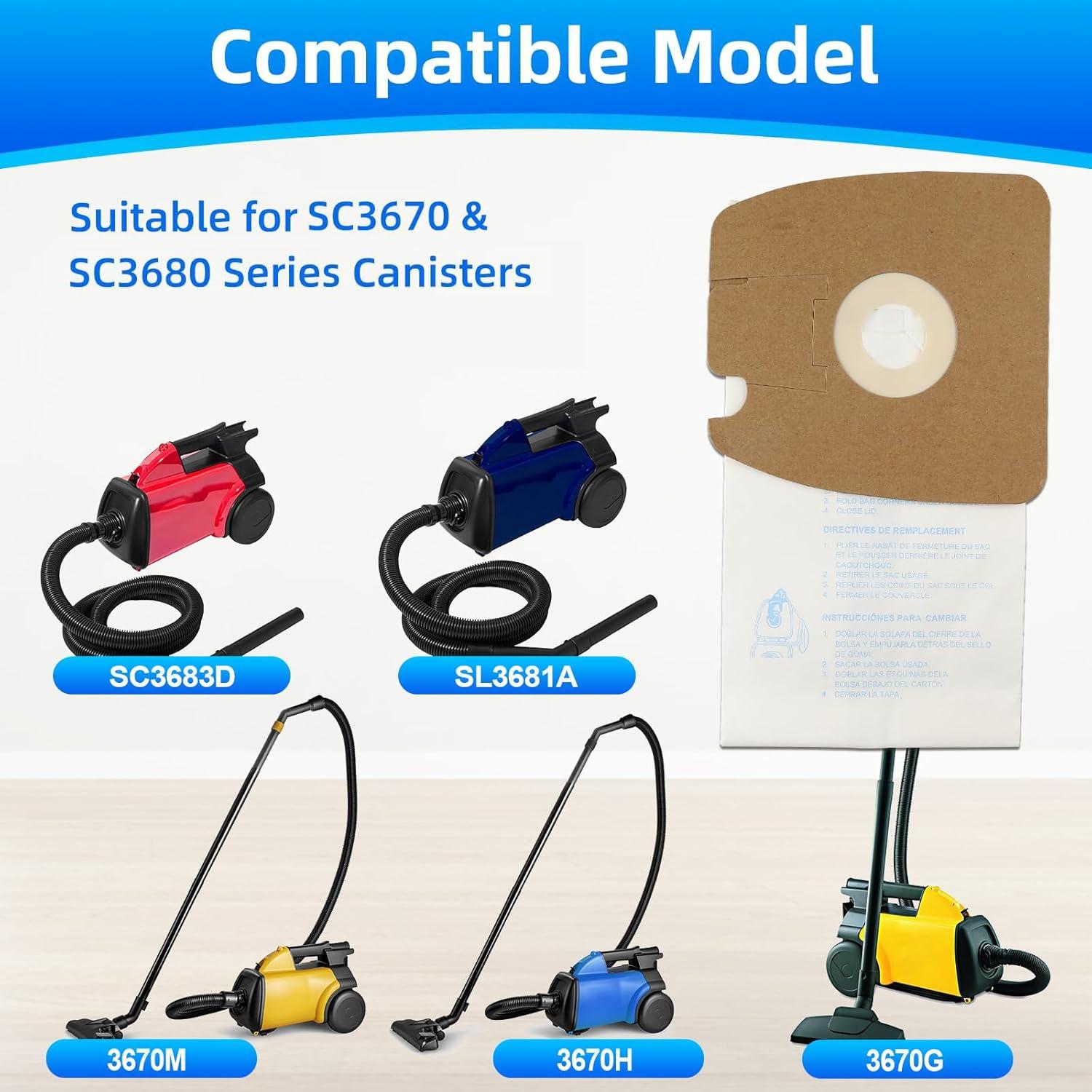 20 Bolsas de Filtración de Reemplazo BIHARNT Estilo MM