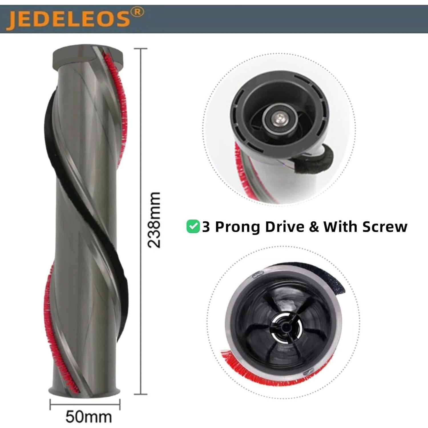 Rodillo de Cepillo de Reemplazo para Aspiradora Dyson V15 Detect