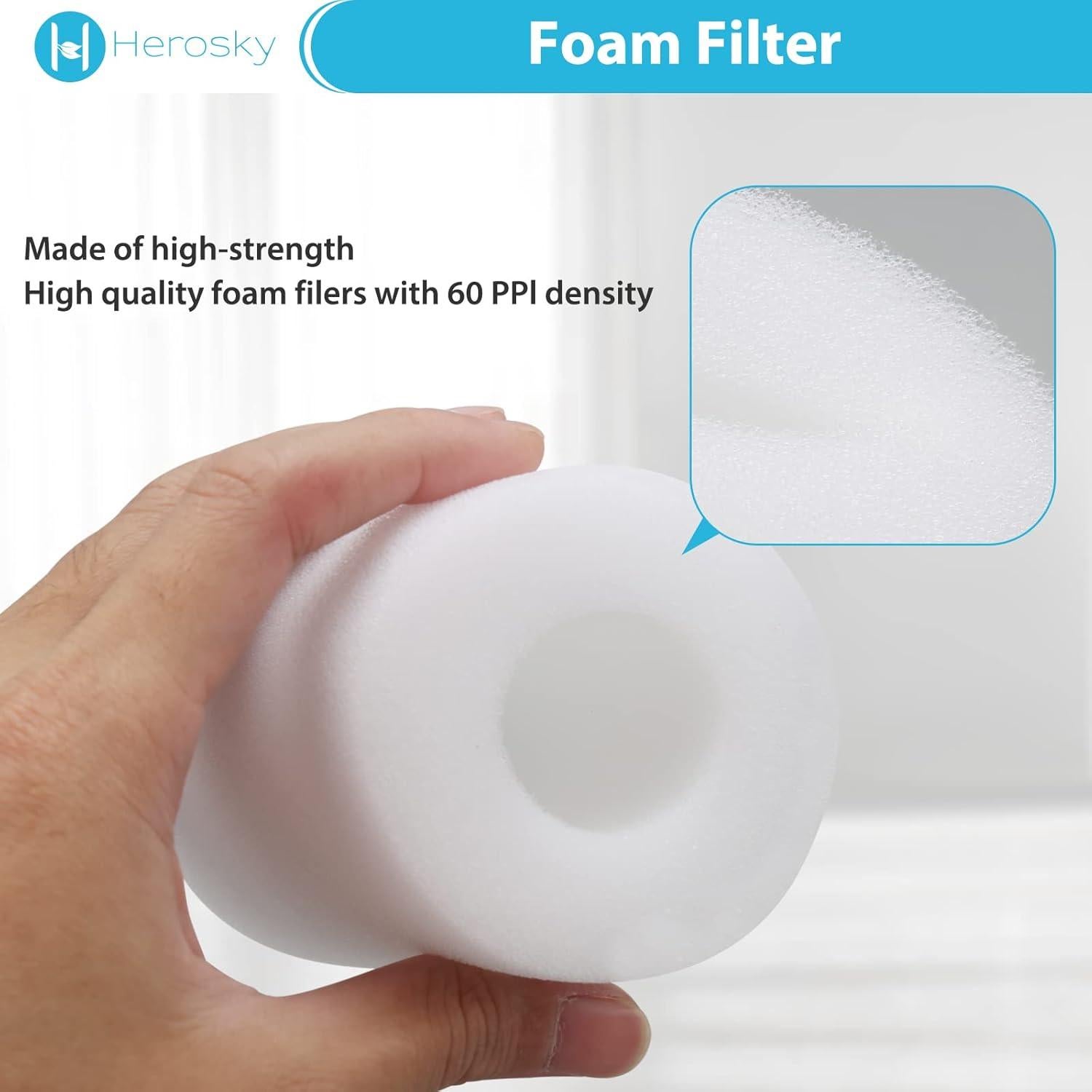 Kit de Filtro de Espuma Herosky WS642AE para Aspiradora Shark