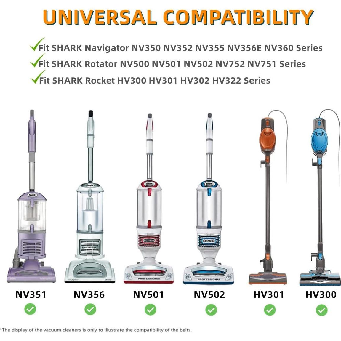 Accesorios para Aspiradora Shark NV350 NV501 NV360 - Set 1 1/4"