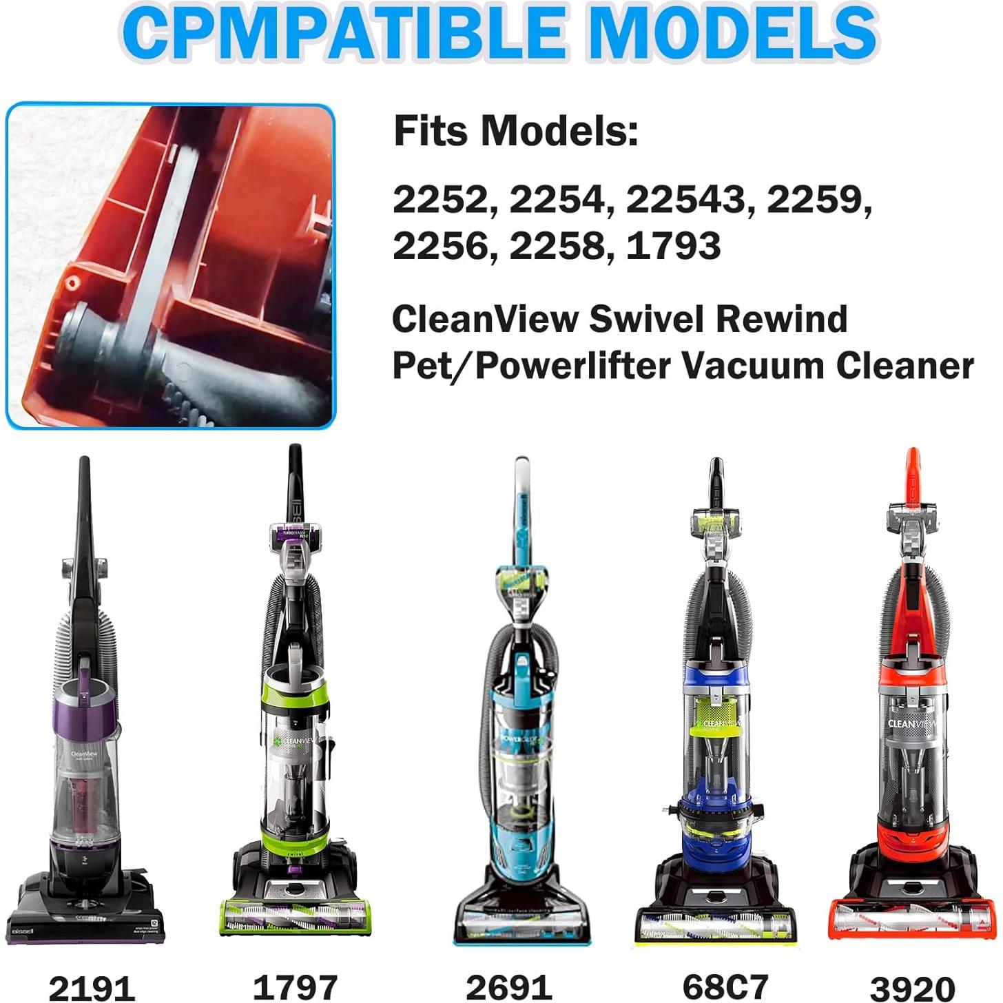 Correa de Reemplazo para Aspiradora Bissell Cleanview 2 Unidades