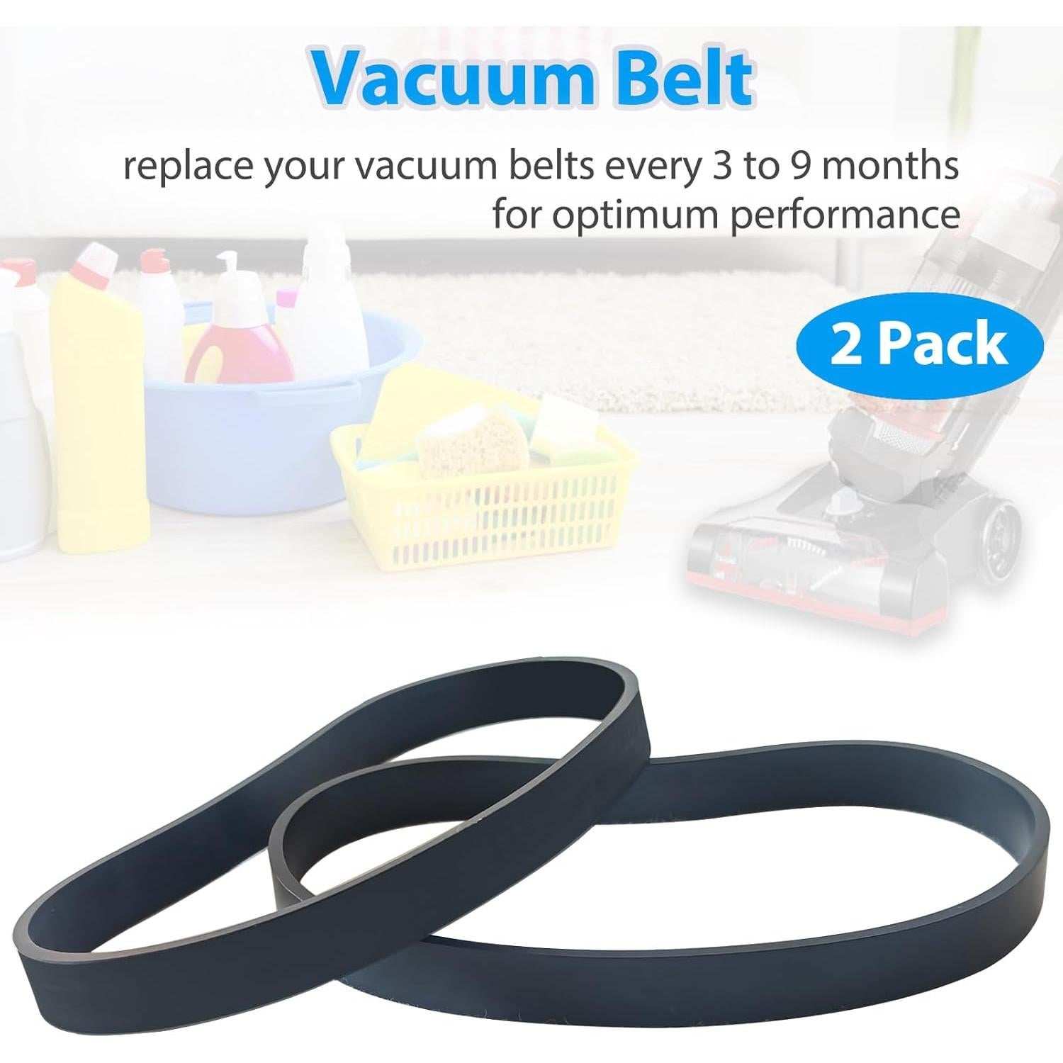 Correa de Reemplazo para Aspiradora Bissell Cleanview 2 Unidades