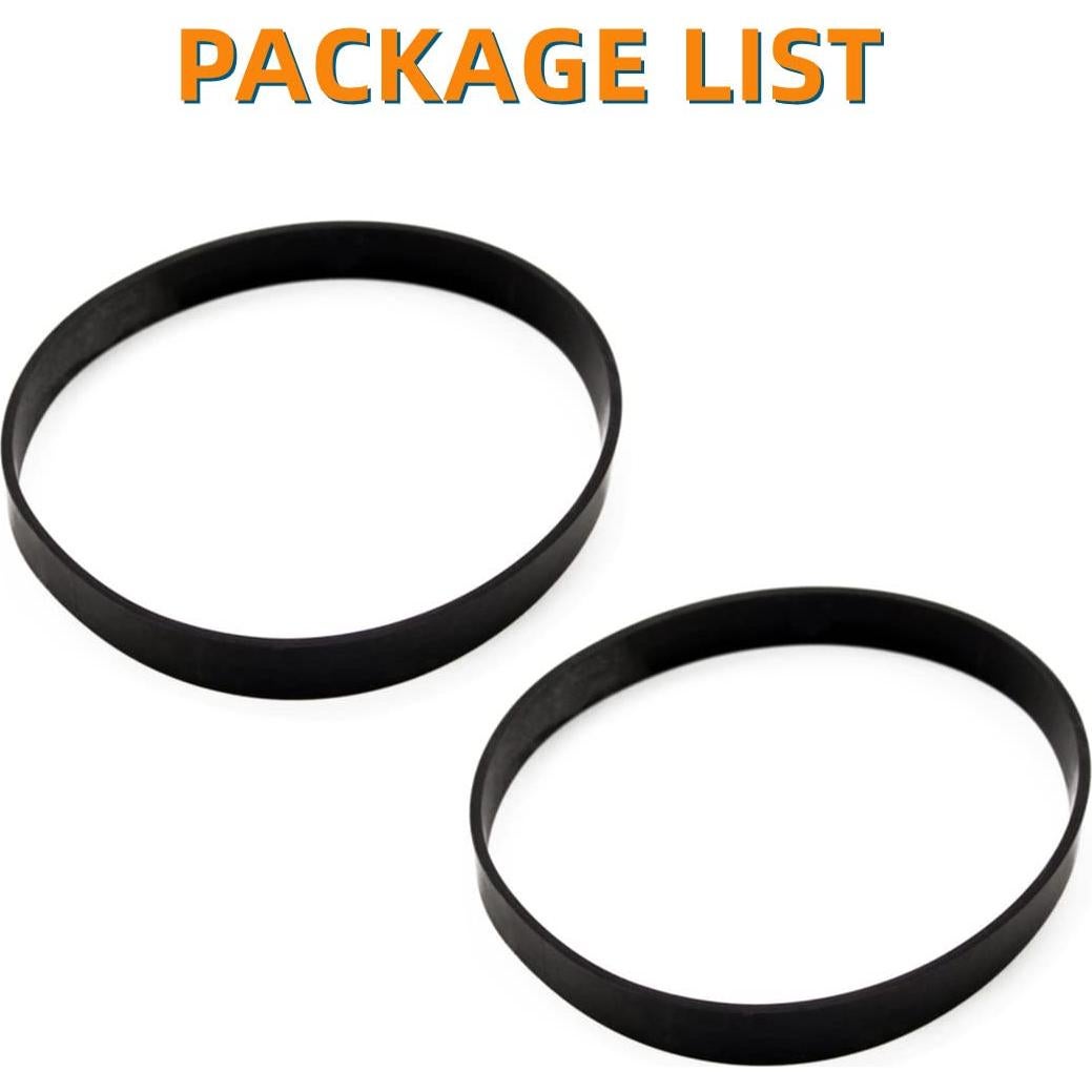 Correas de Reemplazo JEDELEOS para Aspiradoras Eureka y Sanitaire - Paquete de 2