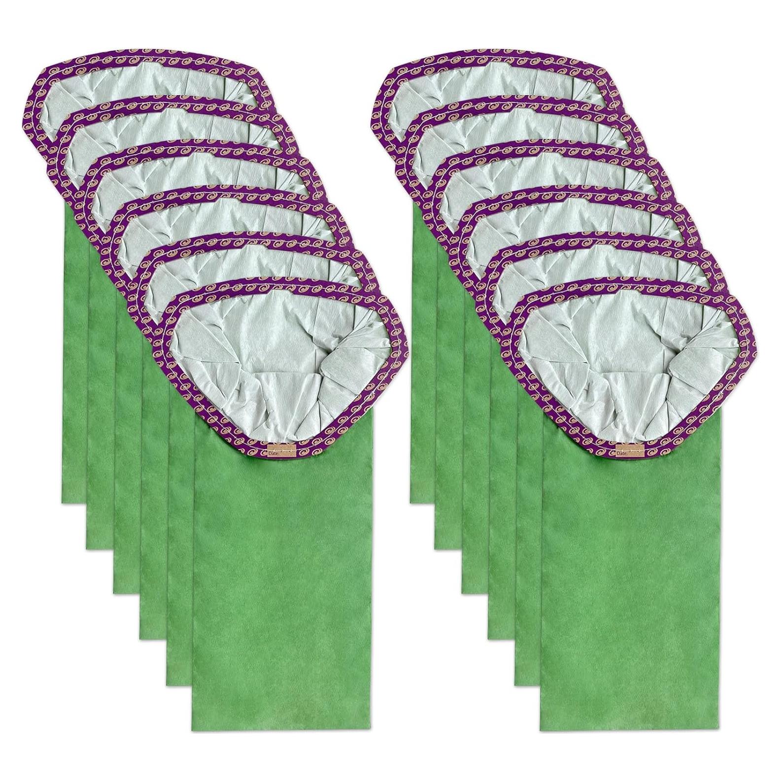 Paquete de 12 Bolsas de Filtro Micro Kerneed 107313 para Aspiradora ProTeam