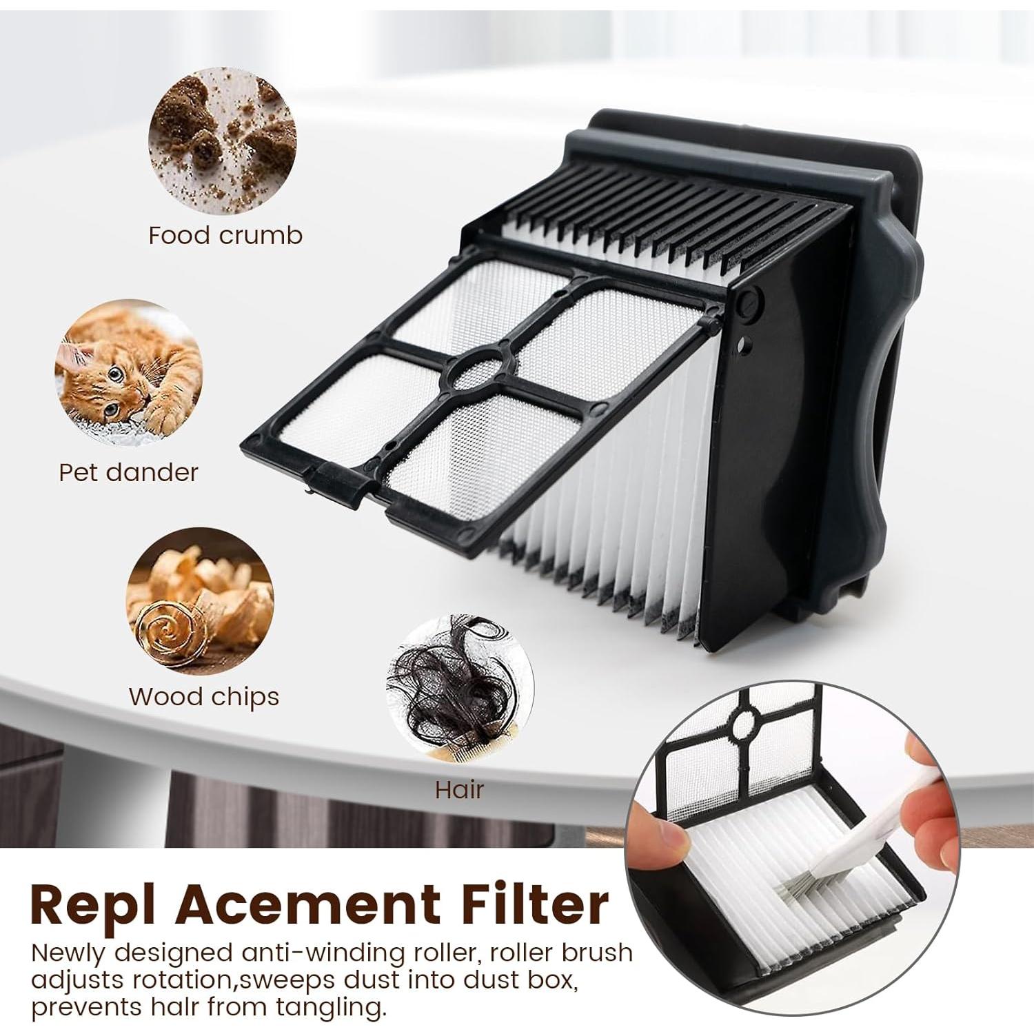 Repuestos Aspiradora Húmeda y Seca Tineco iFloor 3 S3 - 3 Rodillos + 4 Filtros