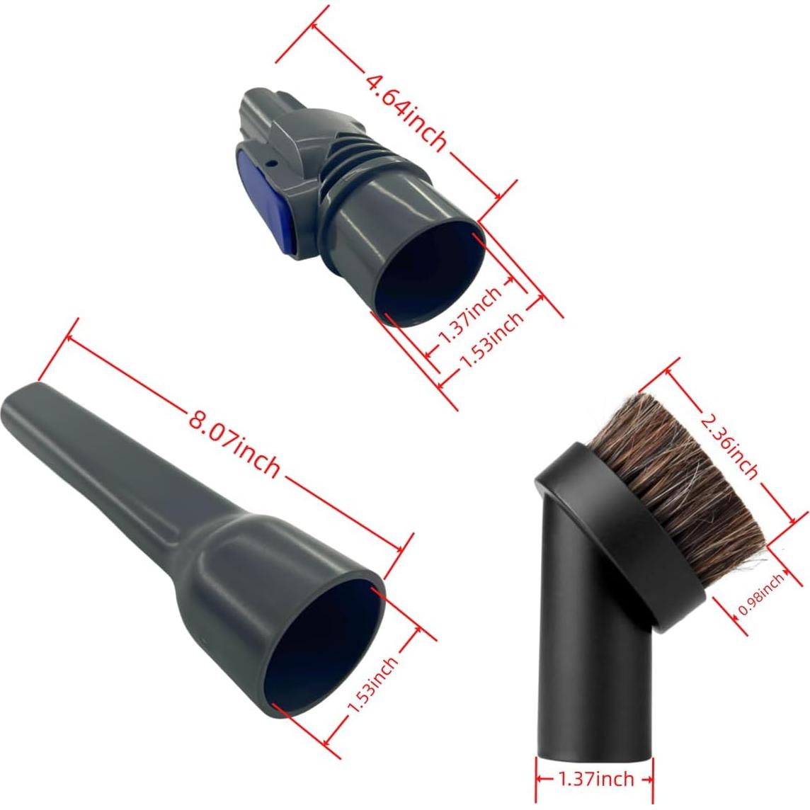 Accesorios de Aspiradora QINAN IX141 - Cepillo y Herramientas