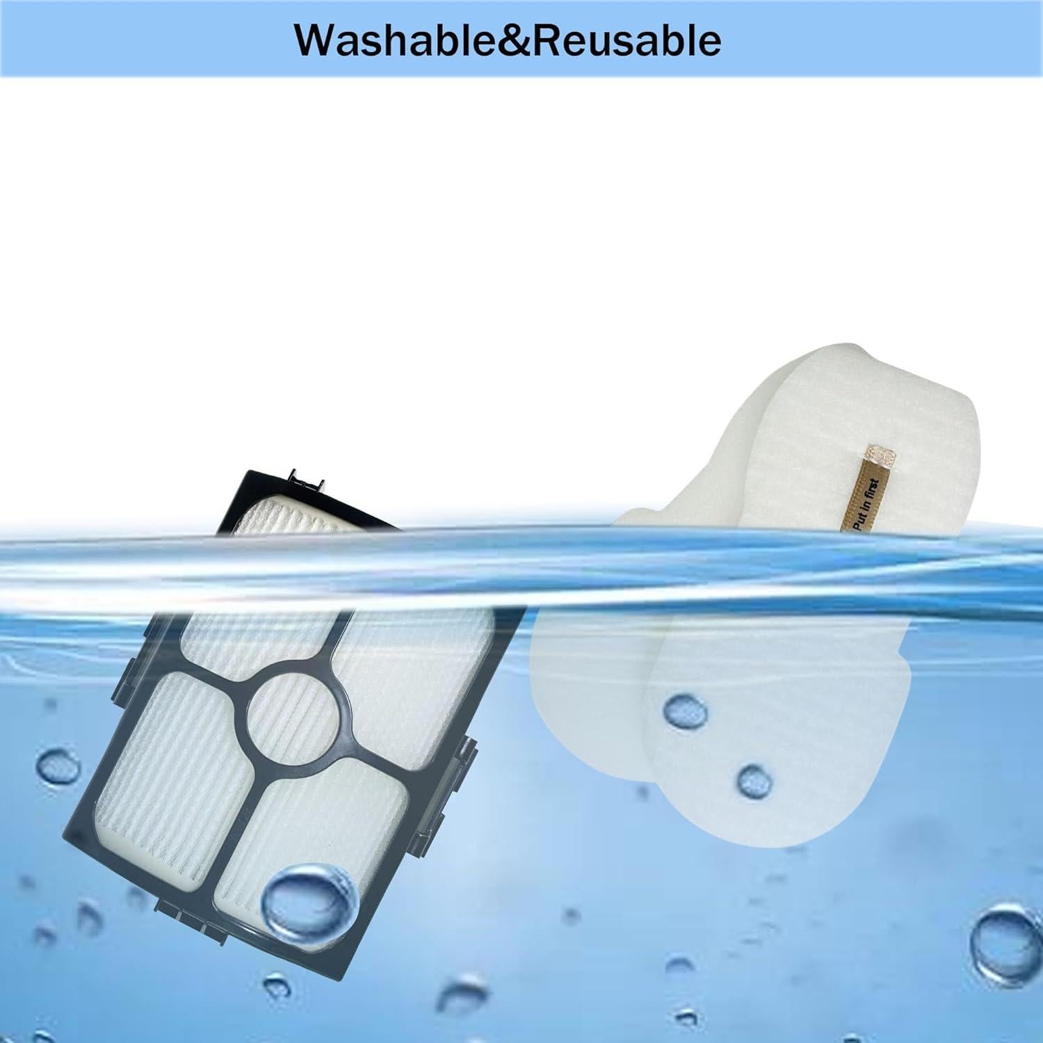 Rodillo y Filtros de Reemplazo CleanCrafter HZ3002 HZ3000