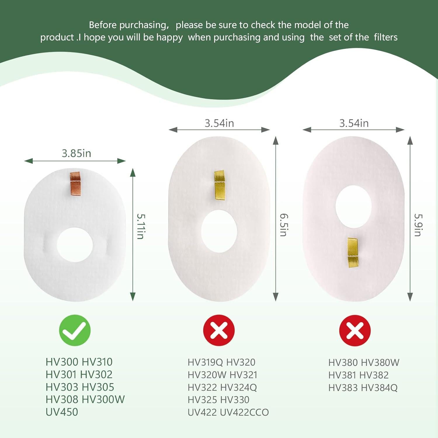 Filtro de Reemplazo CERO HV301 para Aspiradora Shark Rocket