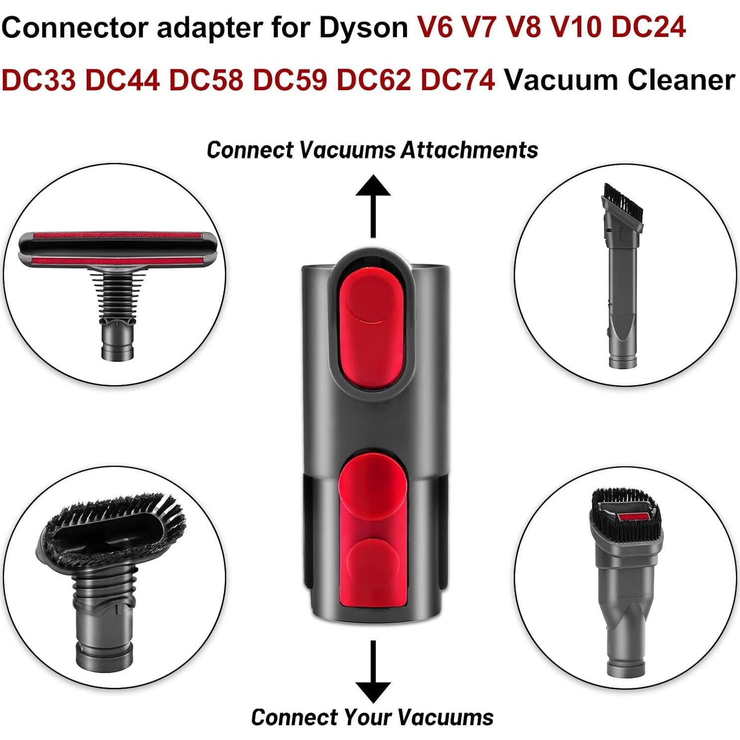 Kit de Herramientas de Repuesto Coodss para Aspiradoras Dyson V6 V7 V8 V10