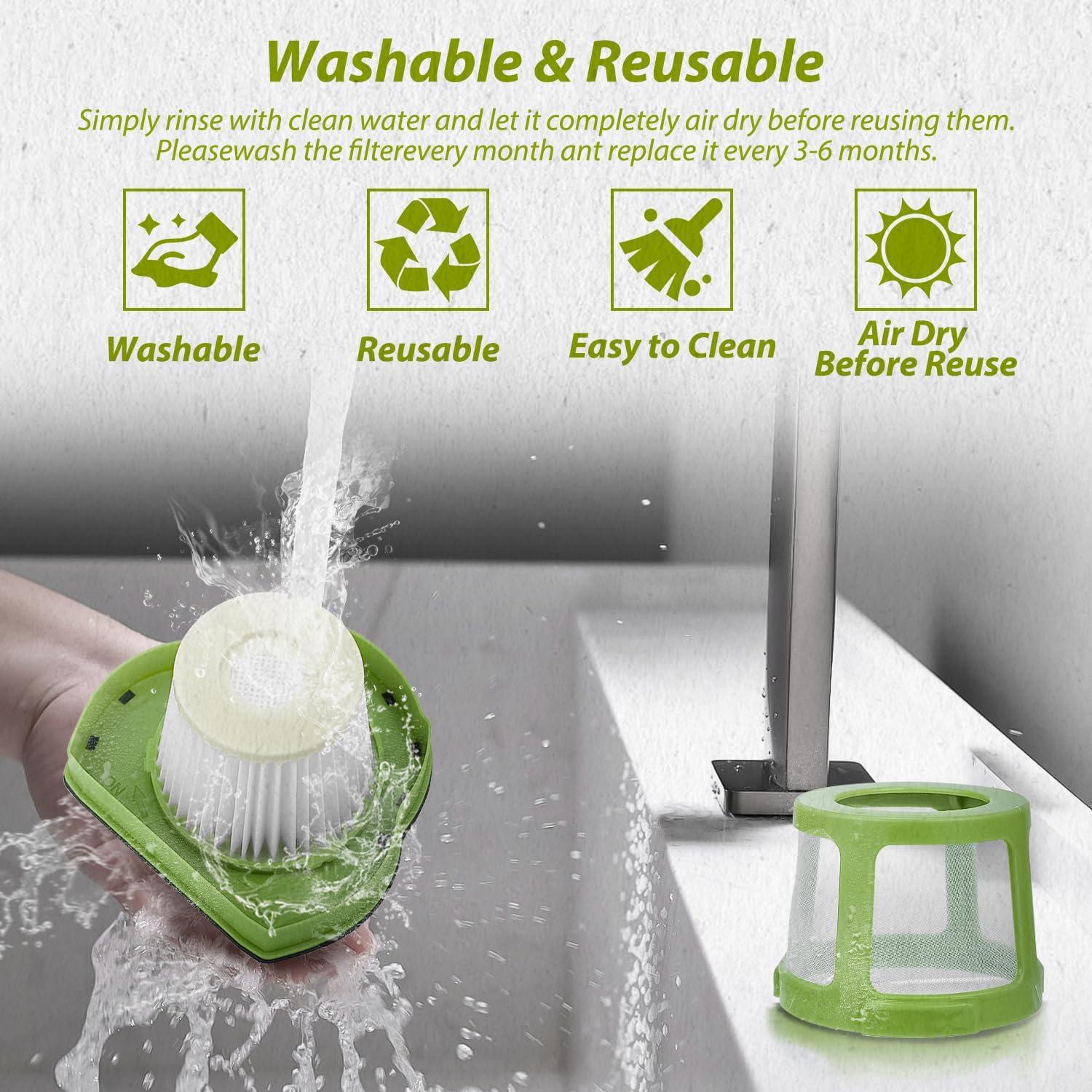 Filtro de Reemplazo HASMX para Aspiradora Bissell Pet Hair Eraser