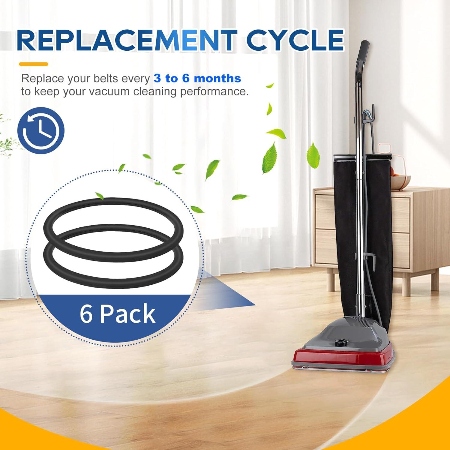 Correa de Aspiradora KeeTidy 30563B Paquete de 6 Unidades