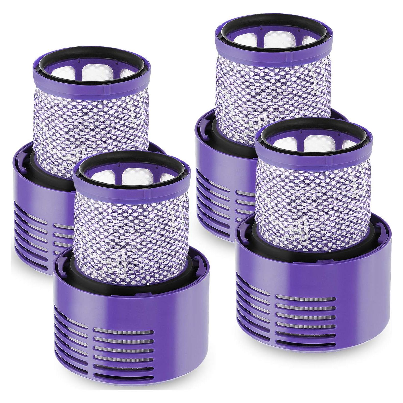 Paquete de 4 Filtros de Reemplazo isinlive para Dyson V10
