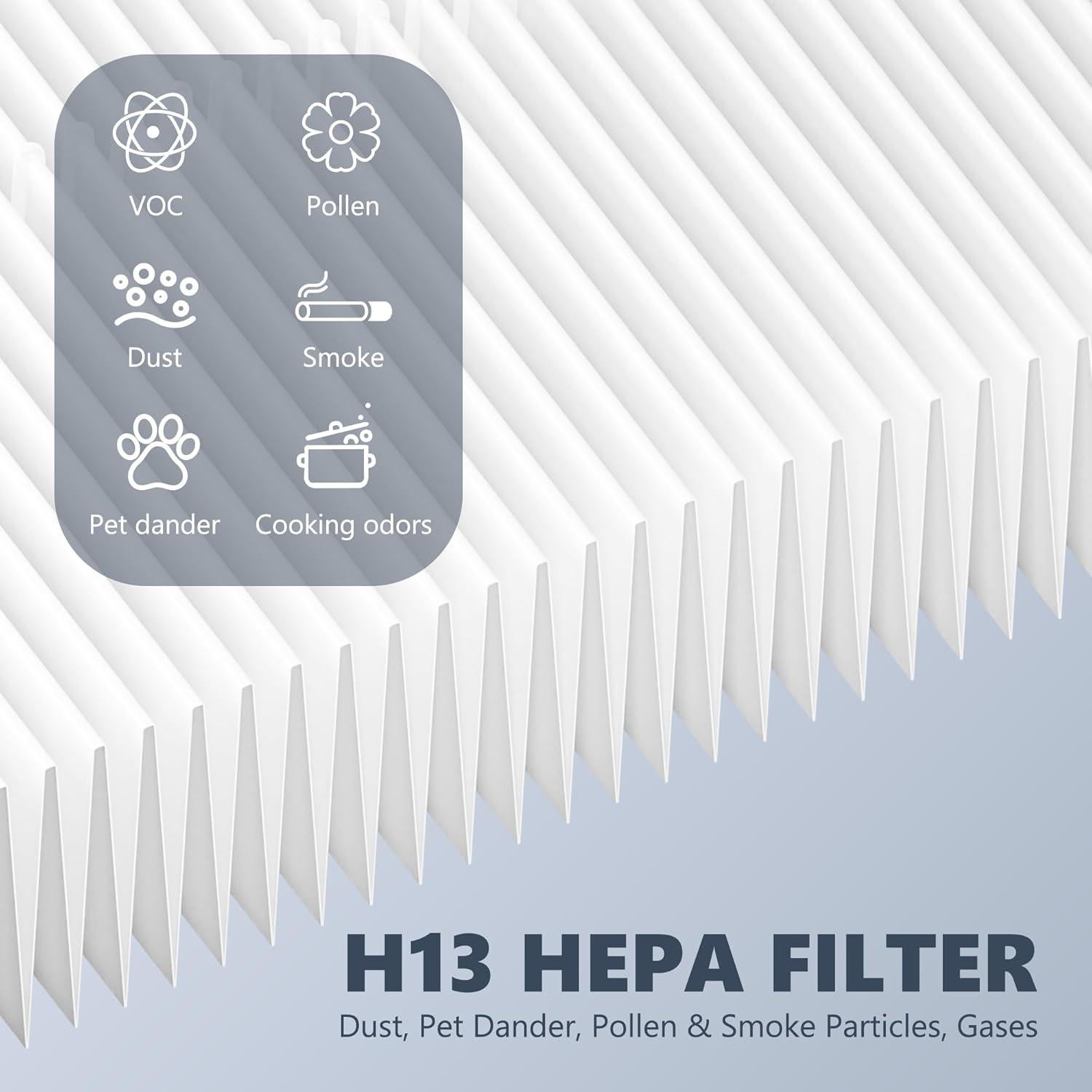 Filtros de Reemplazo Improvedhand para i-Robot Roomba i7 i3 i4 - 9 Piezas + Cepillo