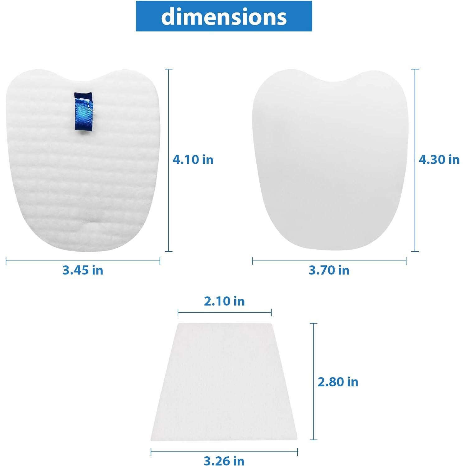 Juego de Filtros de Reemplazo Shark Rocket HV320 HV345 - 8 Piezas