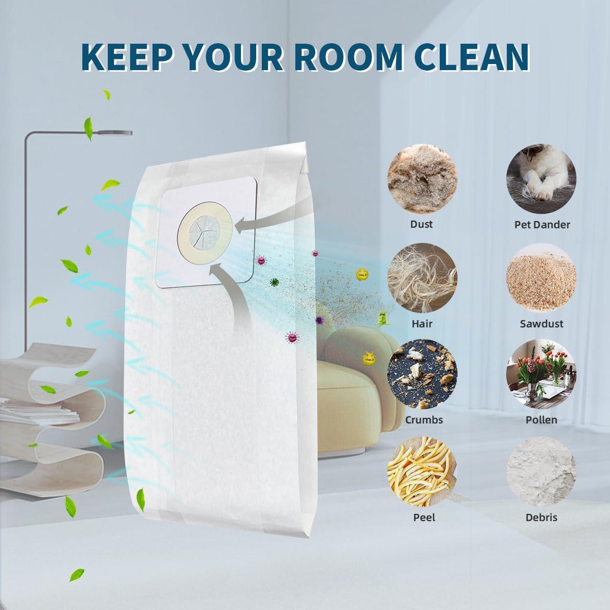 15 Bolsas de Aspiradora Estilo 7 Leacheery para Bissell