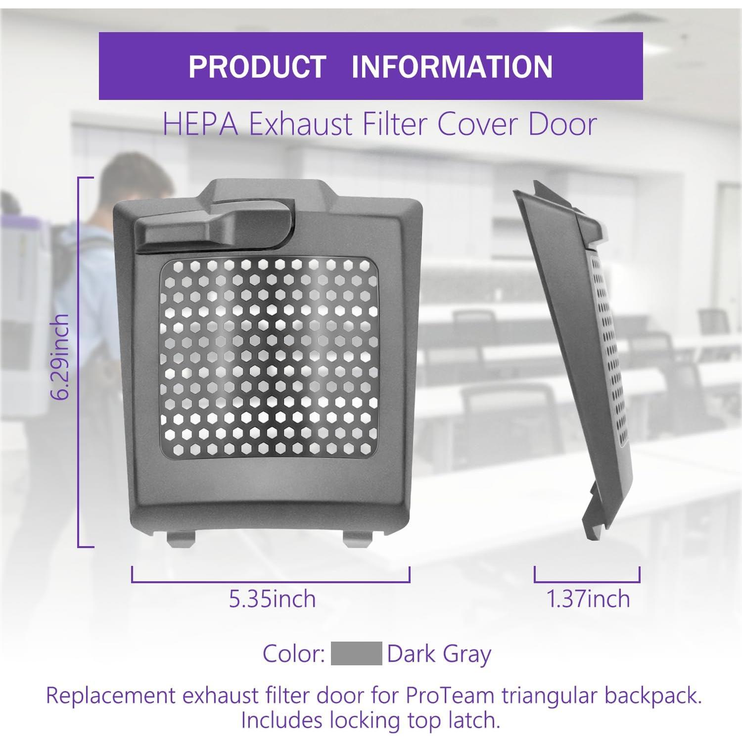 Filtro Hepa HASMX para Aspiradora ProTeam 107303 107310