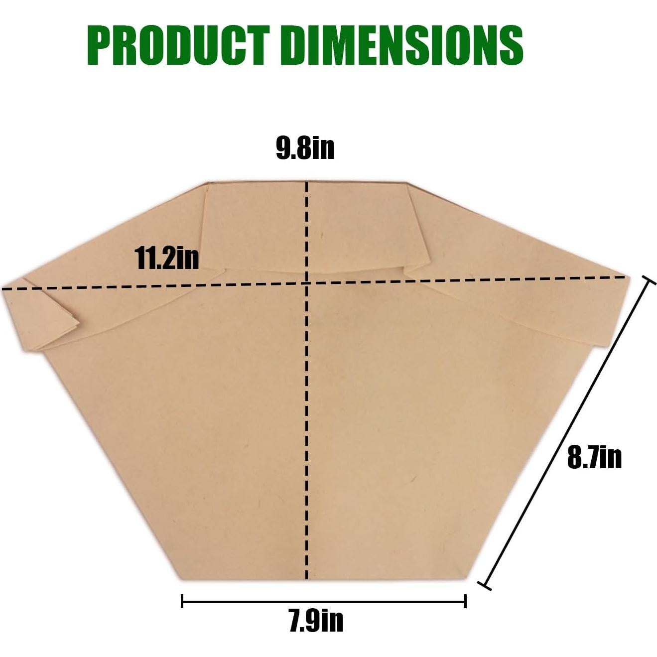 14 Bolsas de Reemplazo Tipo BP para Aspiradora Hoover C2401